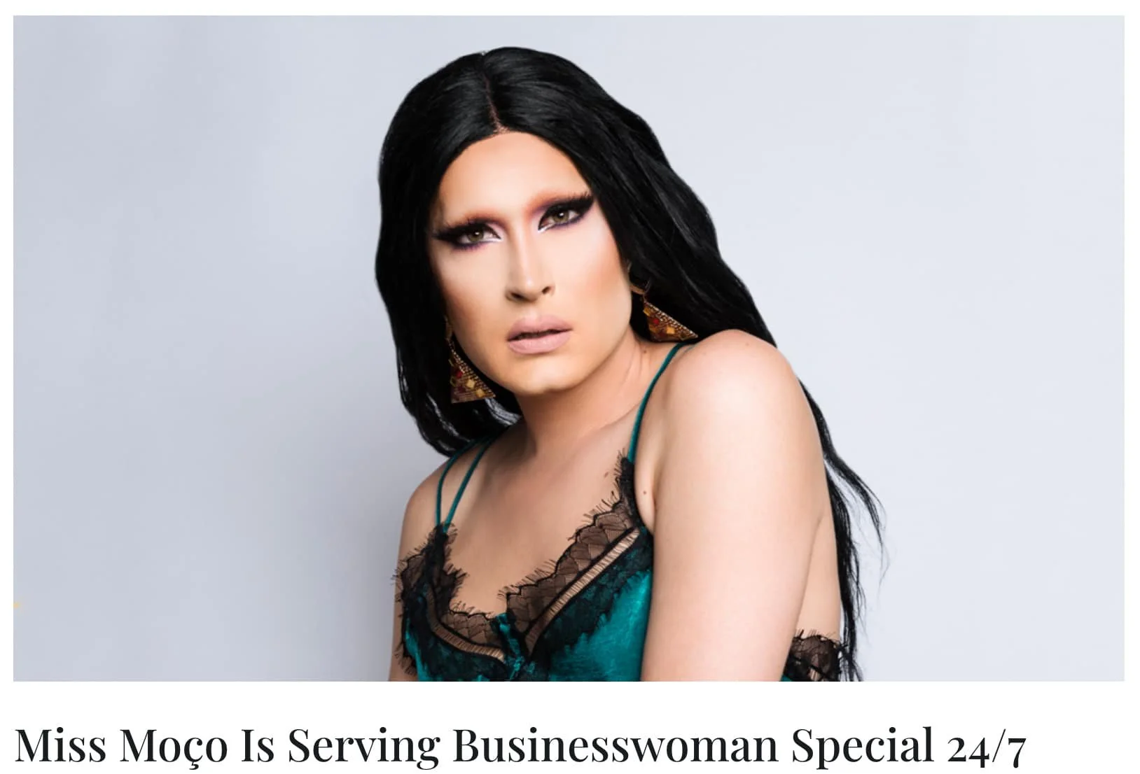 In Magazine - Miss Moço