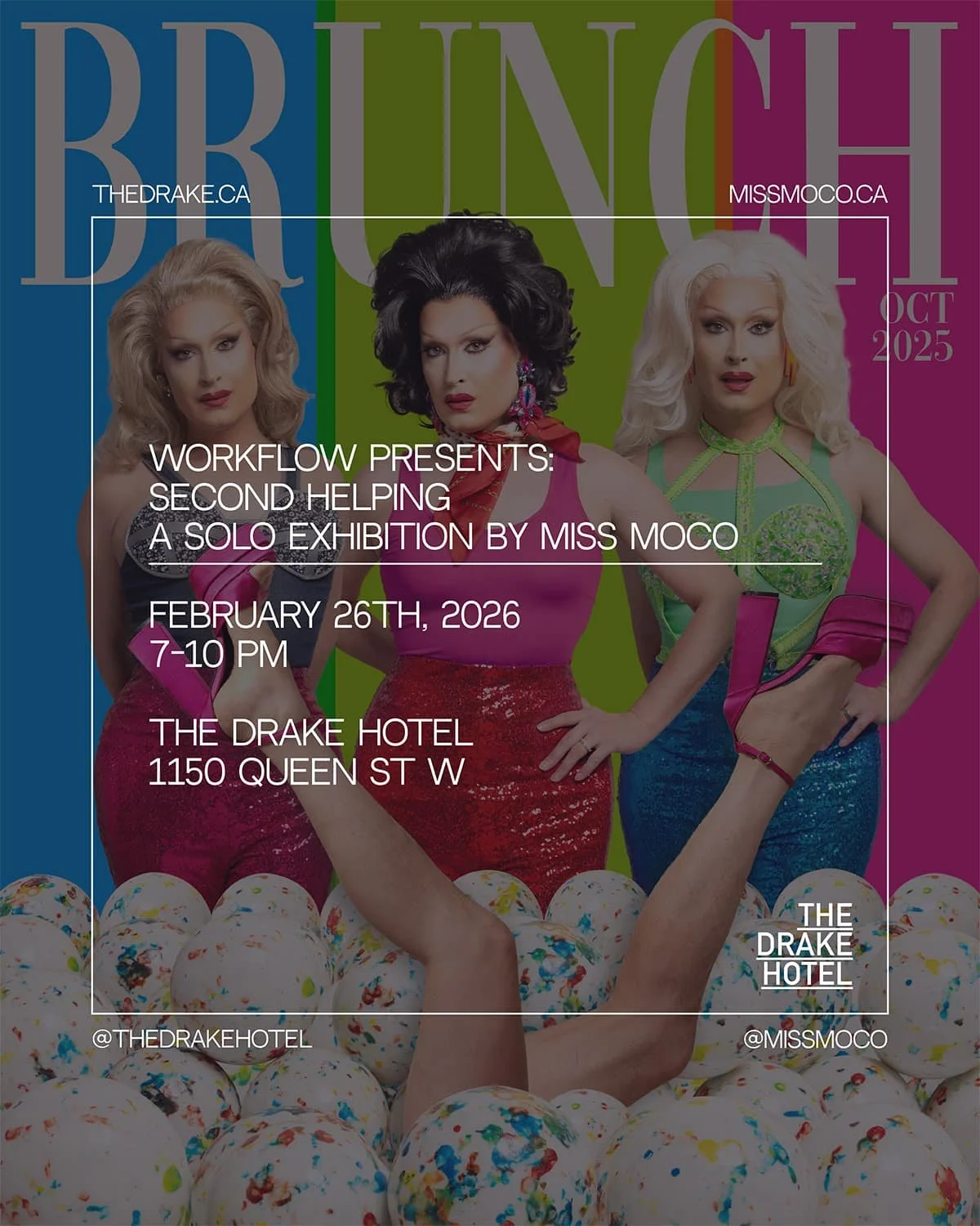 Miss Moço Solo Exhibition, The Drake Hotel