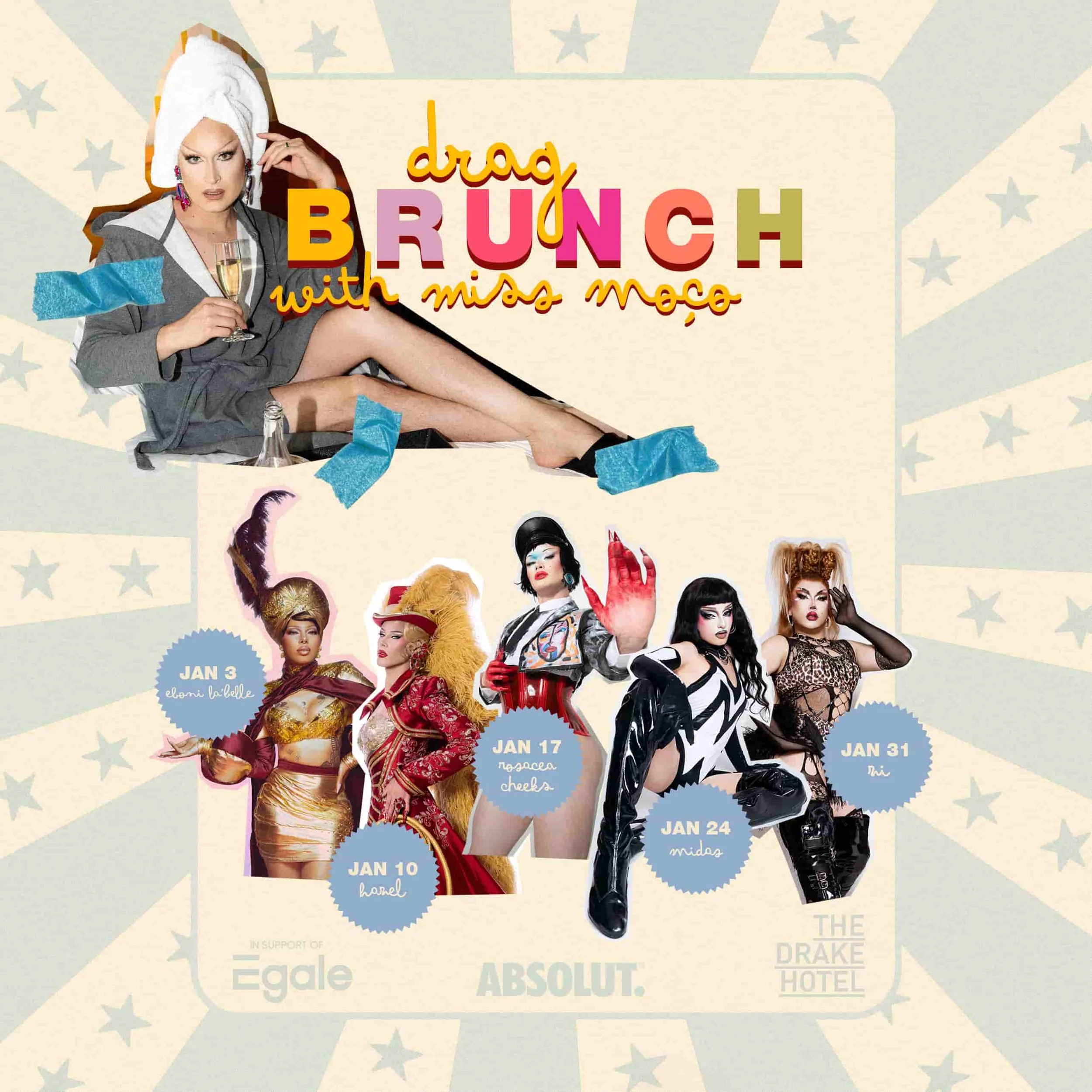 January Drag Brunch Toronto