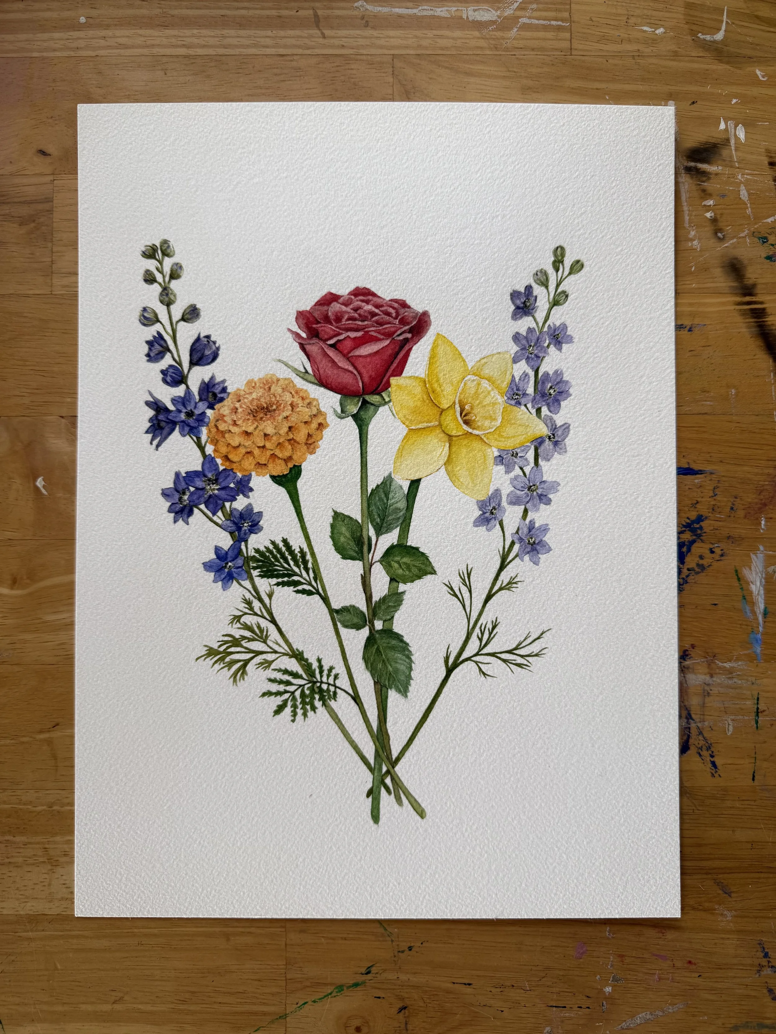 Family Birth Month Flower Bouquet - limited edition