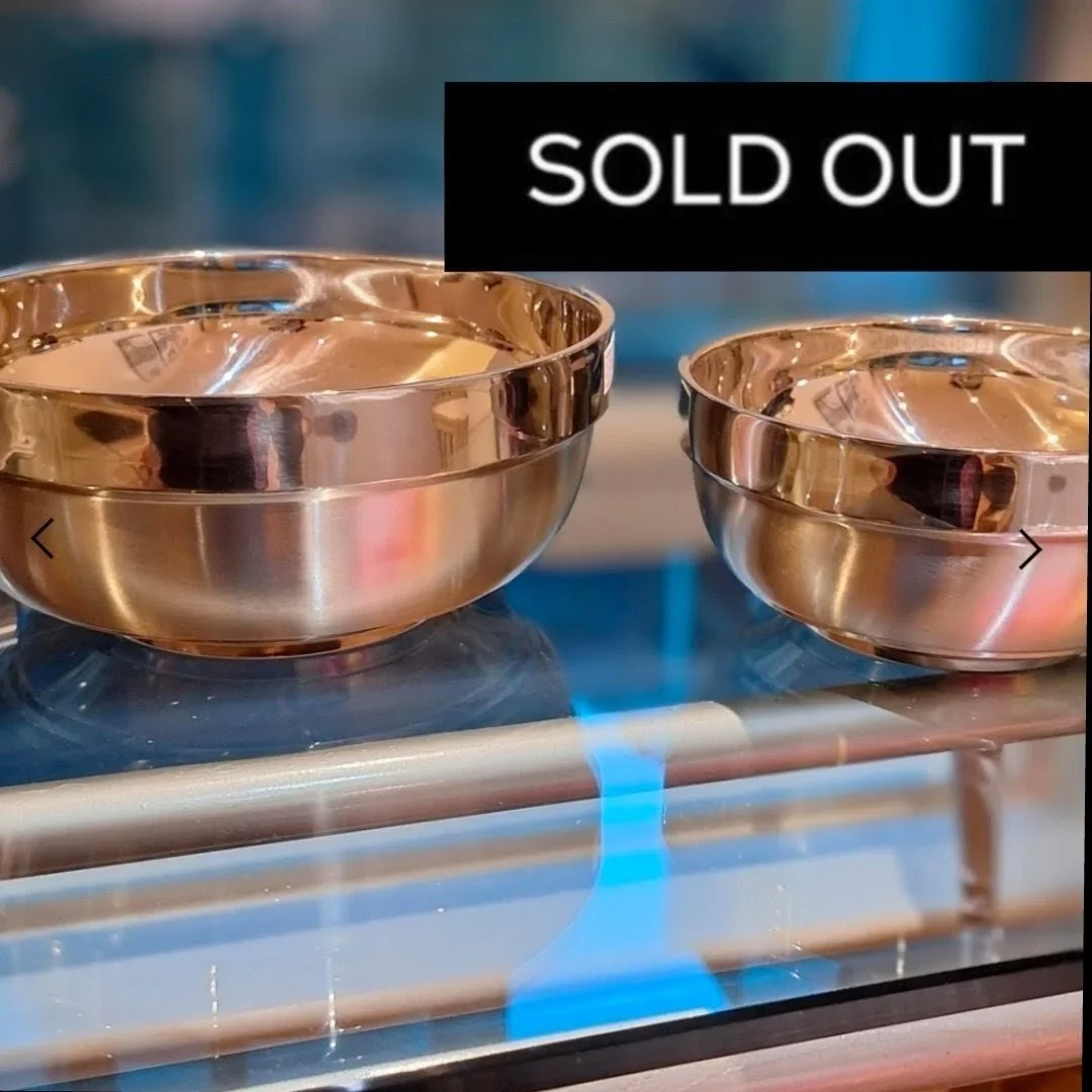 SOLD OUT  Stainless Steel Bowl