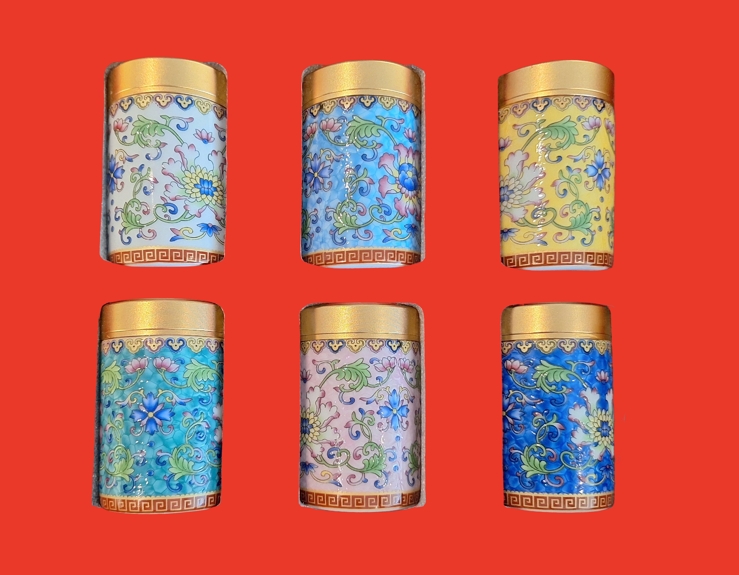 💥NEW   Porcelain Tea, Herb or Spice Container