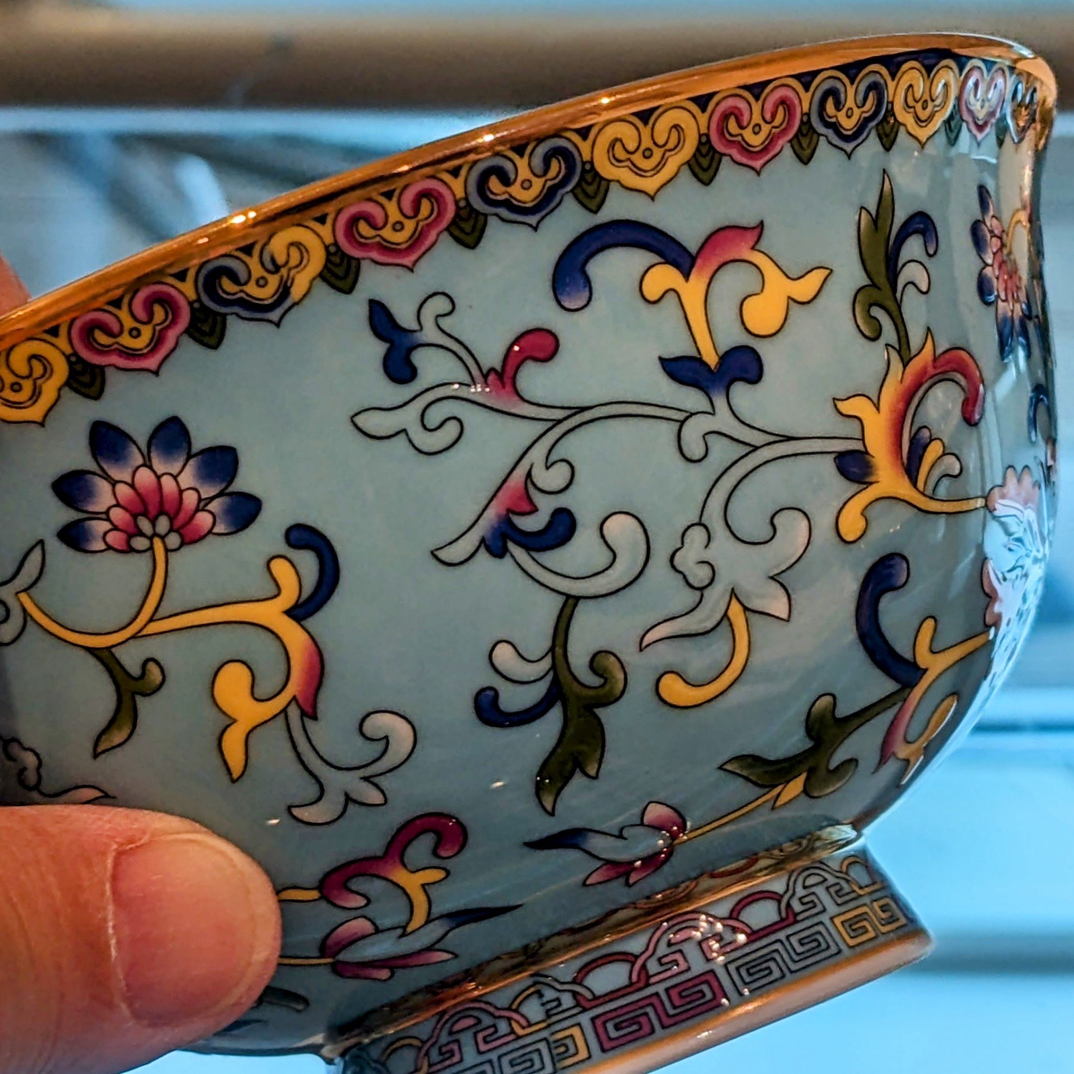 Porcelain rice bowl