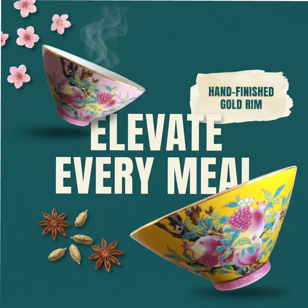 💥NEW   Porcelain Conical Bowl 6"