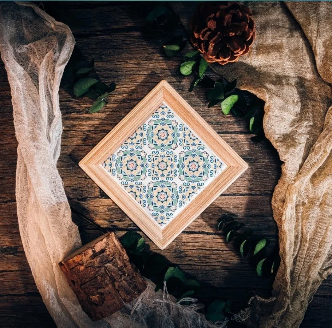 Peranakan Tile Cup Coaster from Table Manners, Singapore  💥NEW