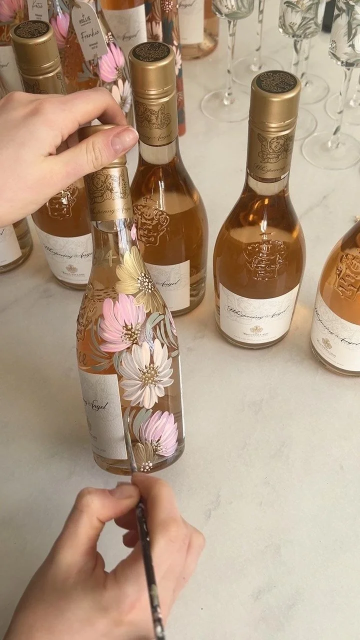 Galentine's Sip & Paint: Wine Bottle Edition