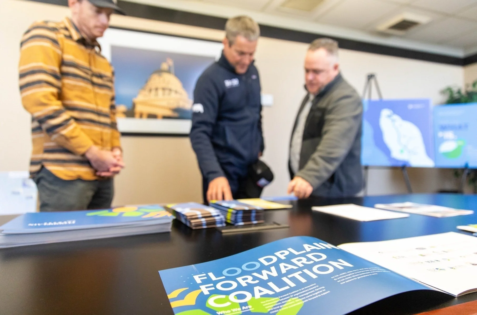 Public Agency Leaders Discussing Floodplain Forward Campaign - California Conservation