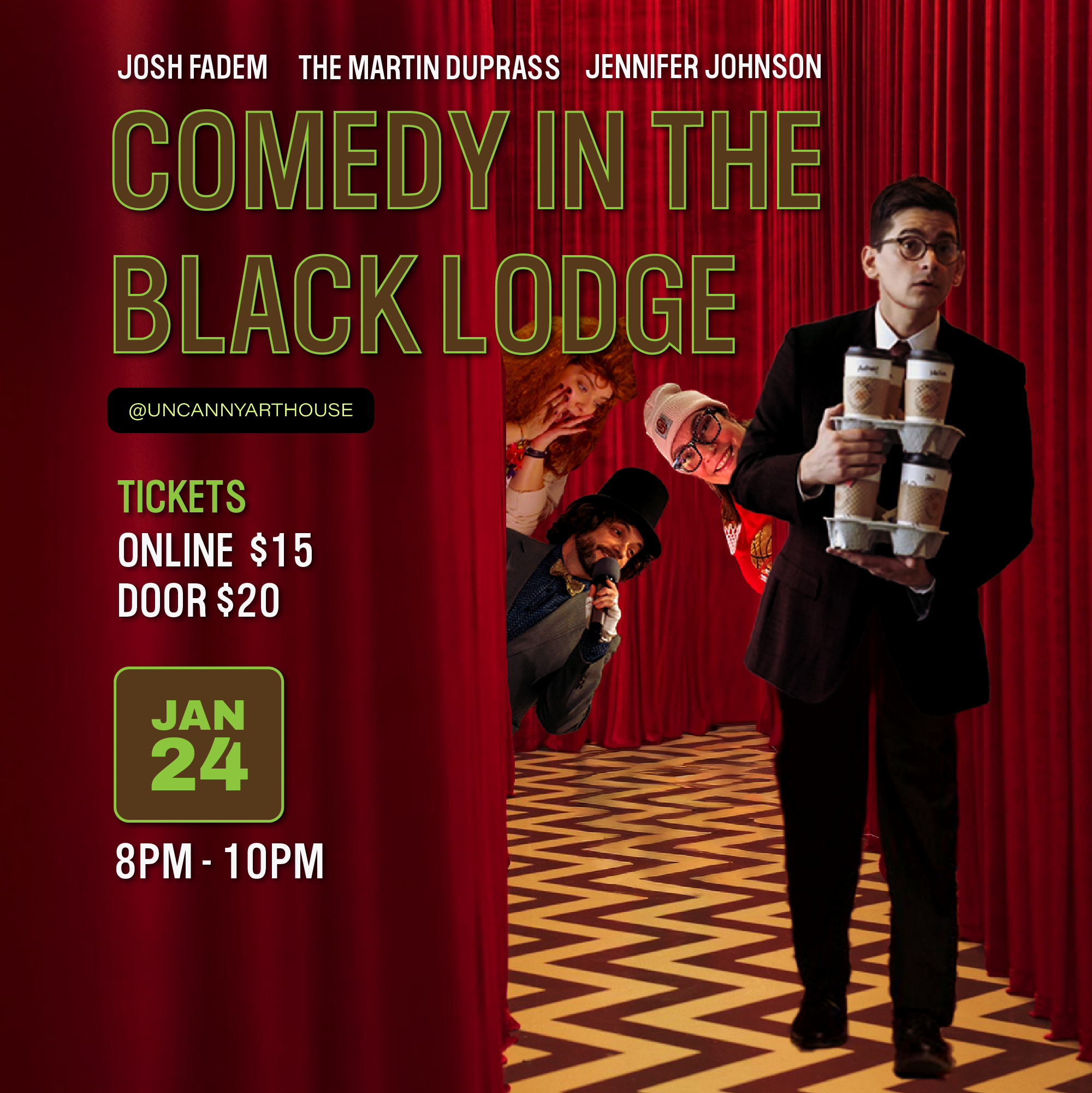 Comedy in the Black Lodge with Josh Fadem