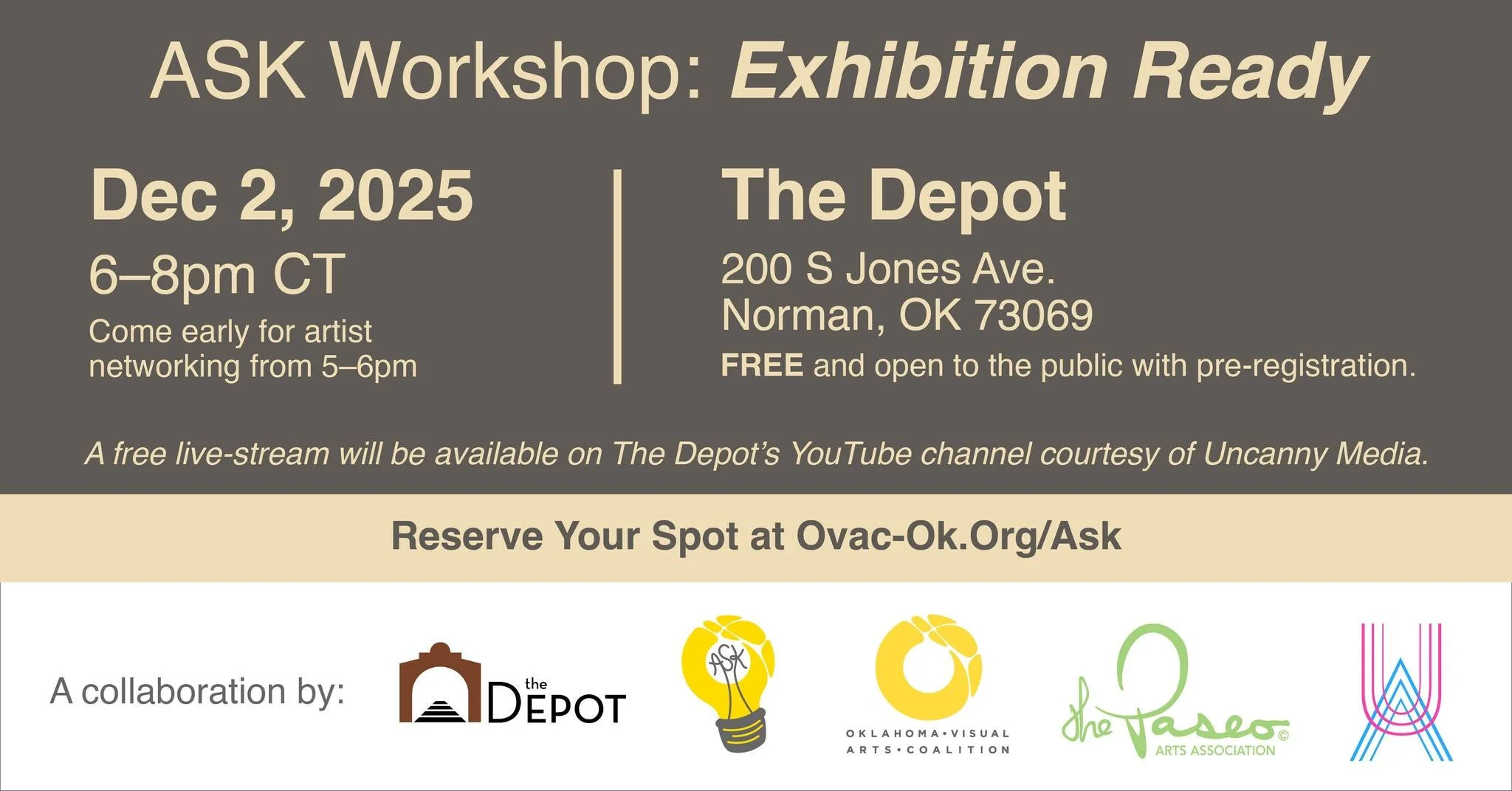 ASK Workshop: Exhibition Ready with OVAC