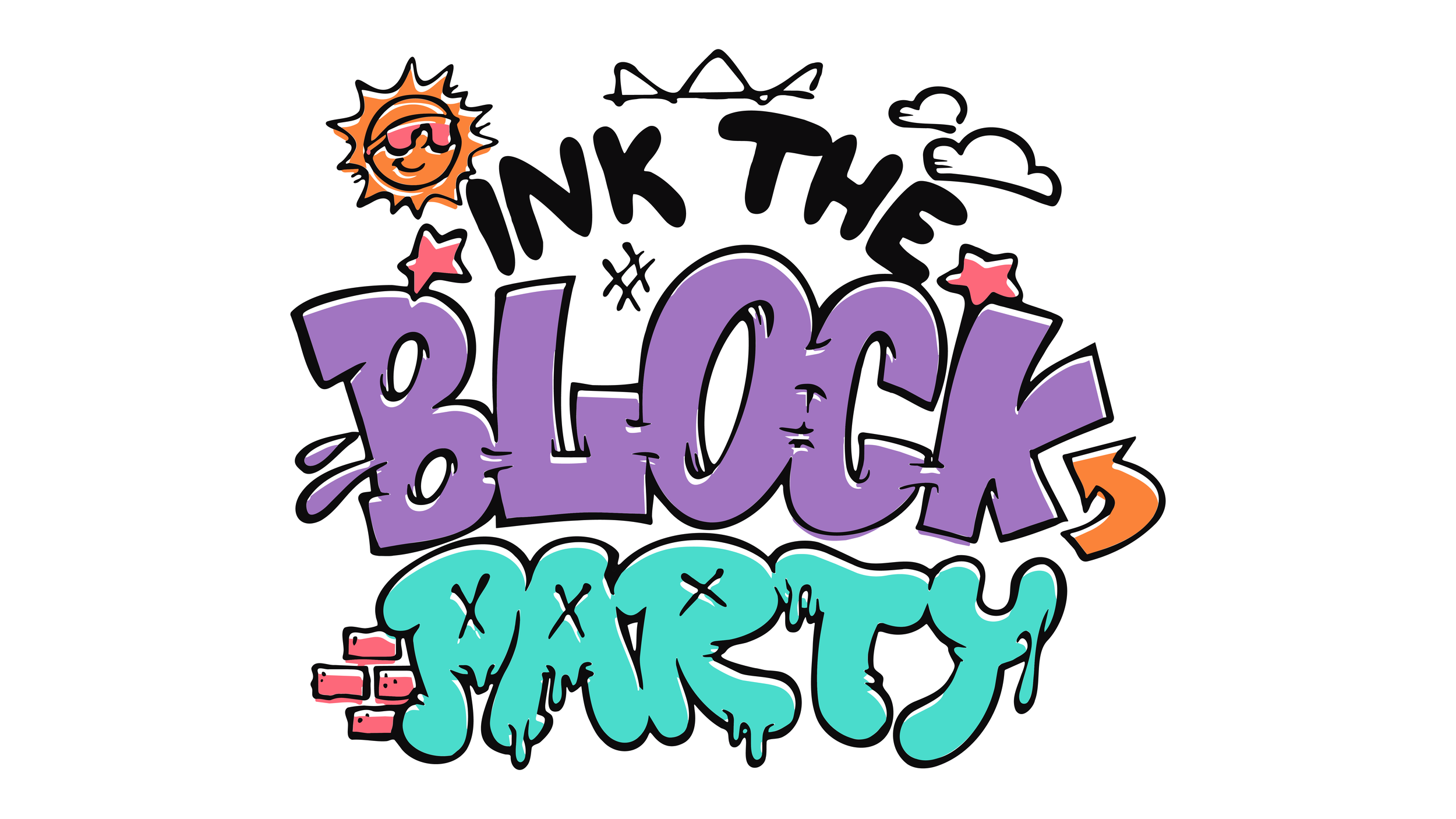 Ink the Block Party with Oscillator Arts