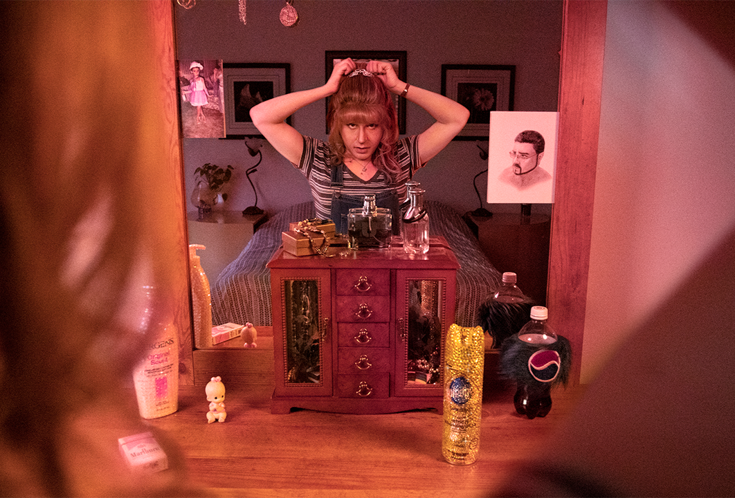 Missy features the artist adopting her mother’s appearance and actions in their Columbus, Ohio home. Photographs, objects, and a pre-transition portrait explore transness, family, empathy, memory, and shared authorship.
