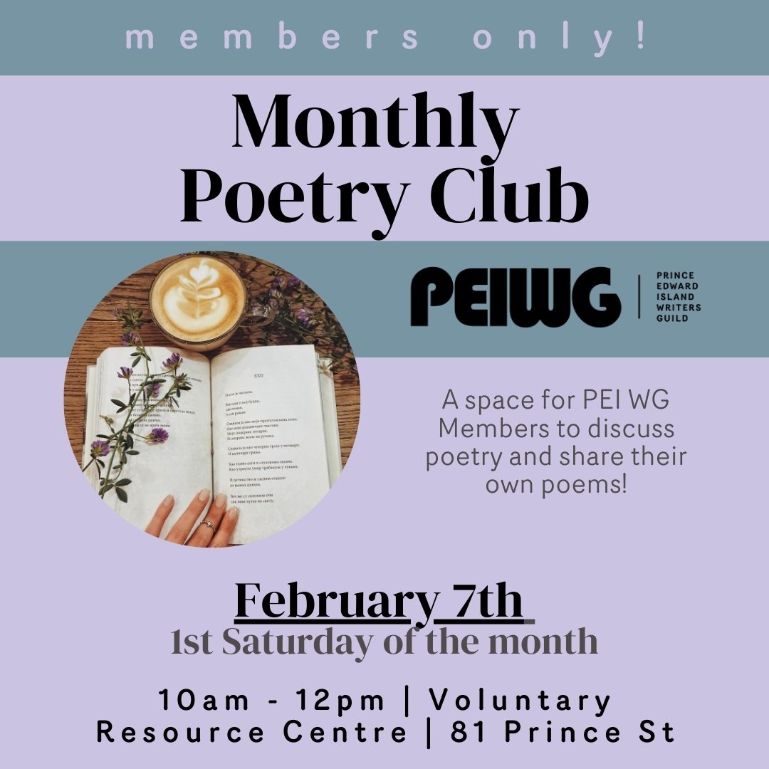 Members Only: Monthly Poetry Club