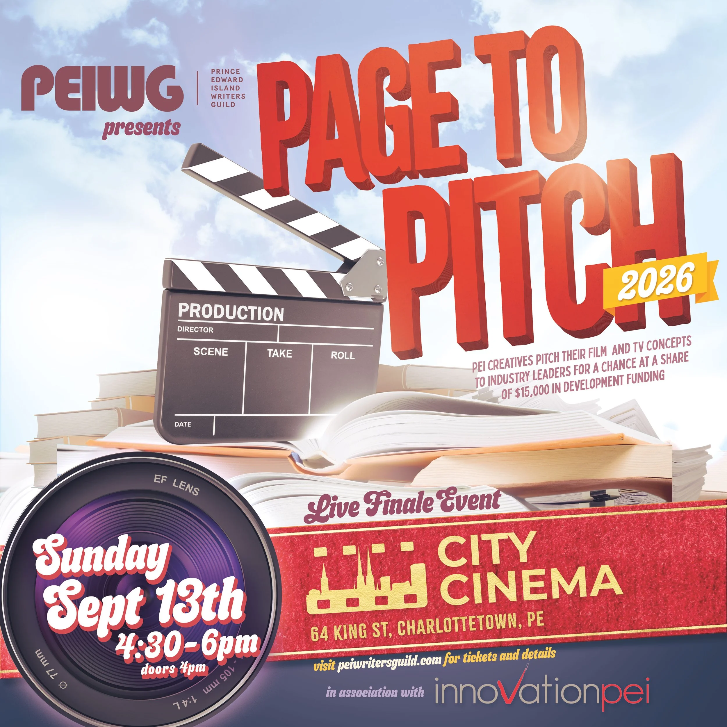 Page to Pitch 2026 - FINALE EVENT!!!