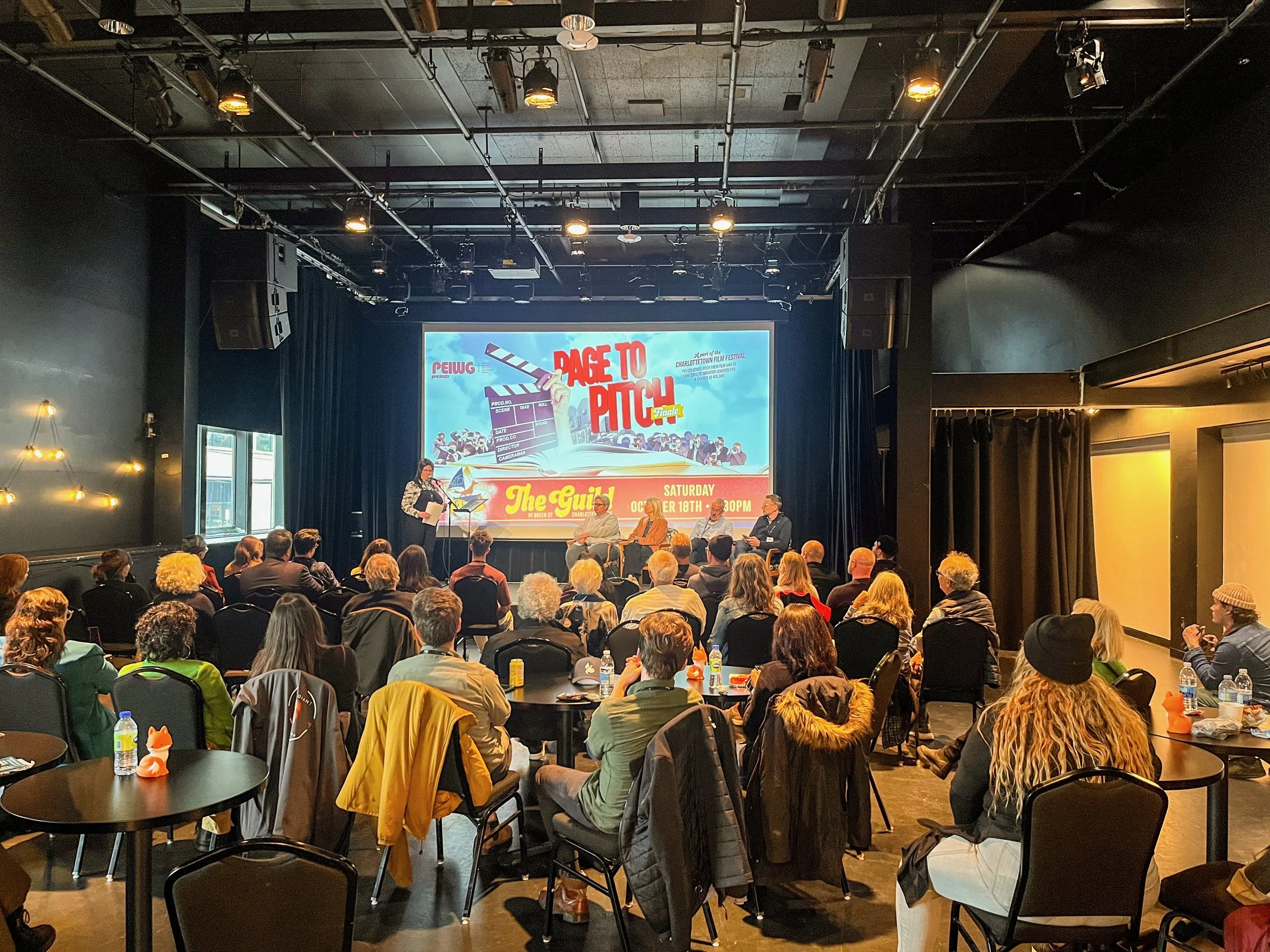 Our 2025 Page to Pitch FINALE was one of the busiest events of the Charlottetown Film Festival!