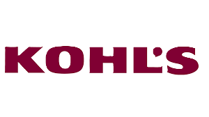Kohl's logo in dark pink and black text
