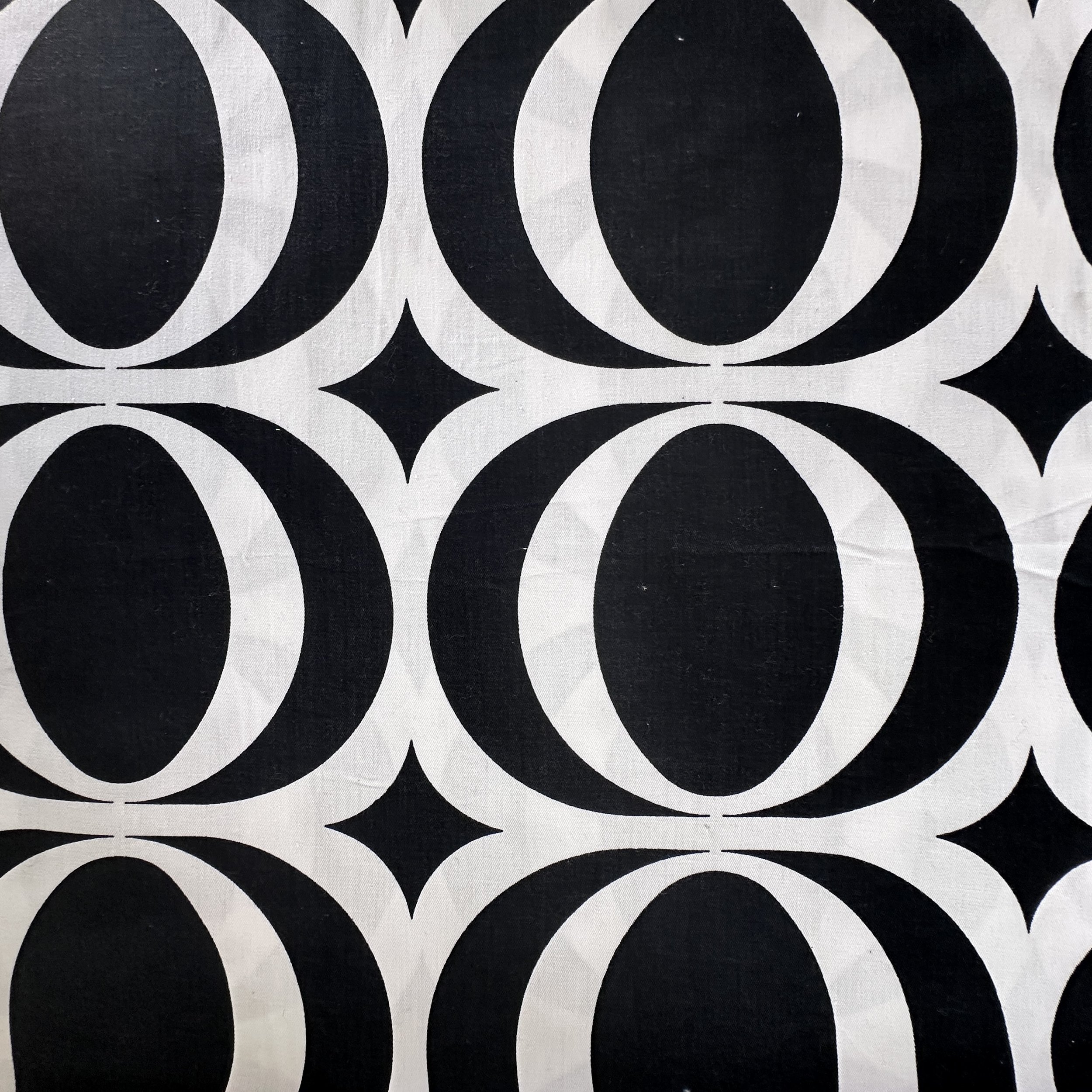 Vintage Tennyson Geometric Mid-Century Fabric