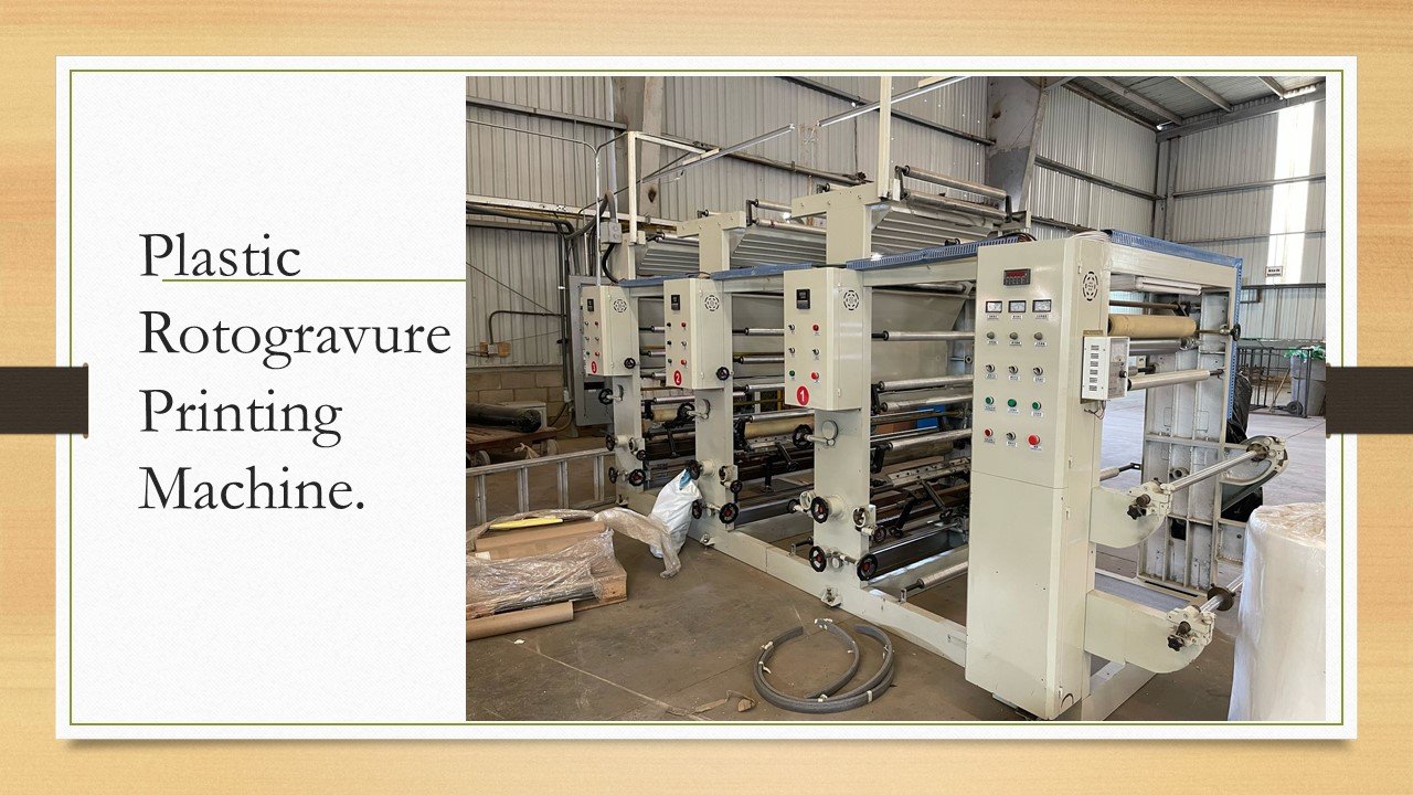 Plastic Rotogravure Printing Machine