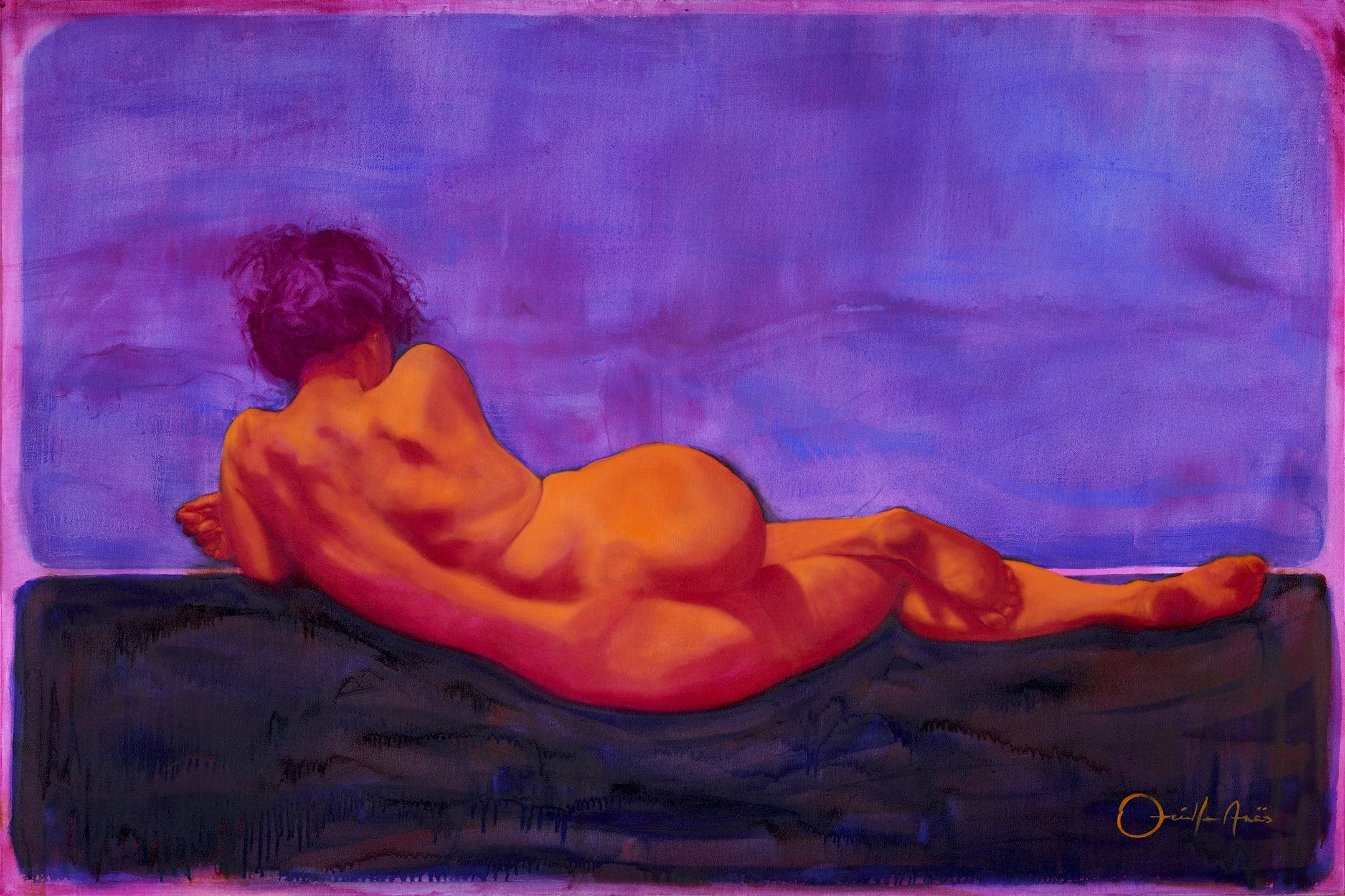 Eternal Sun, 72 x 48" oil on canvas. Available
