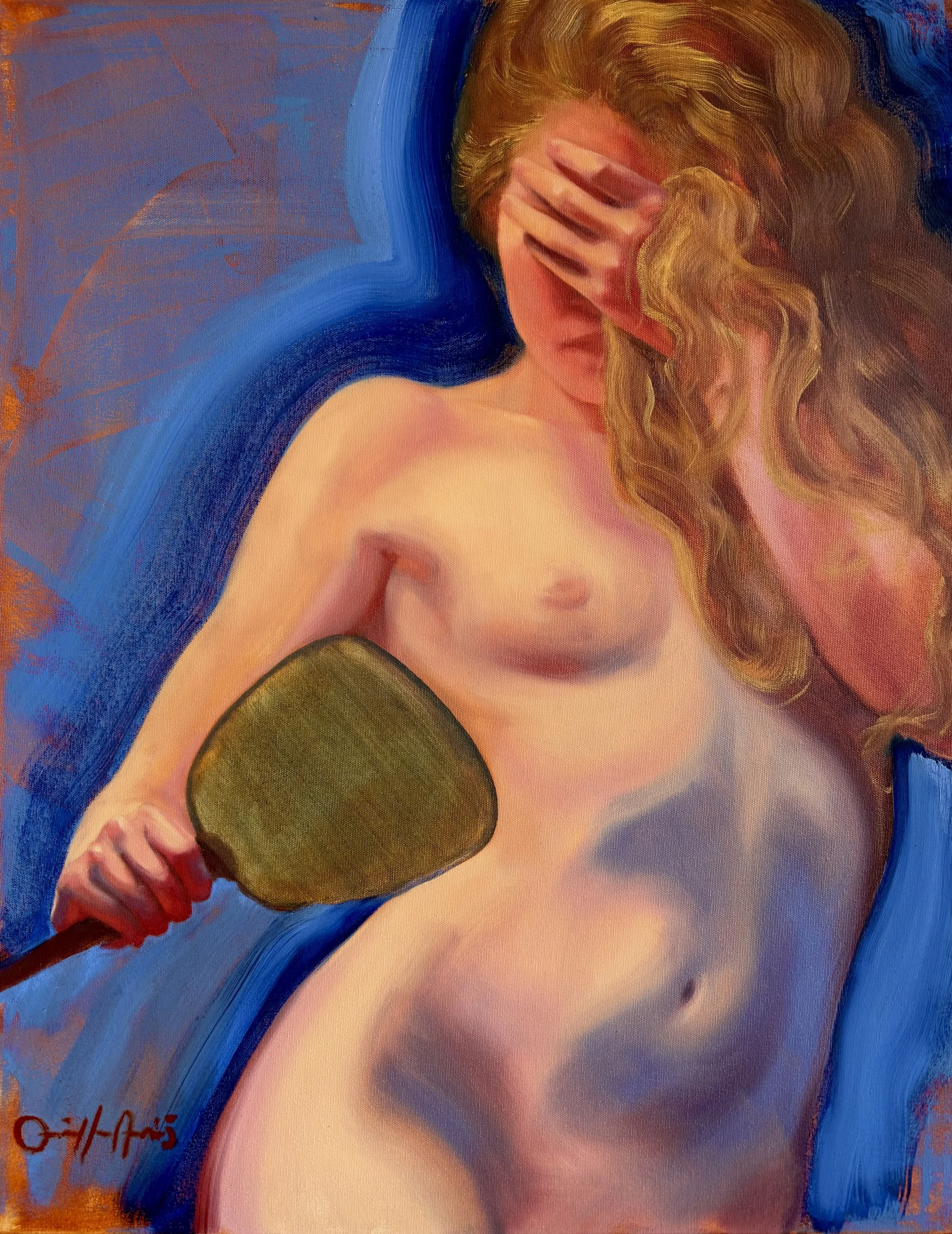 Medousa. 22 x 28" oil on canvas, 2025. AVAILABLE

