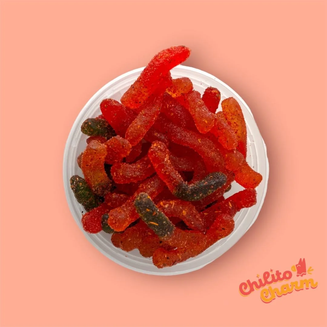 Dry Spice Gummy Worms