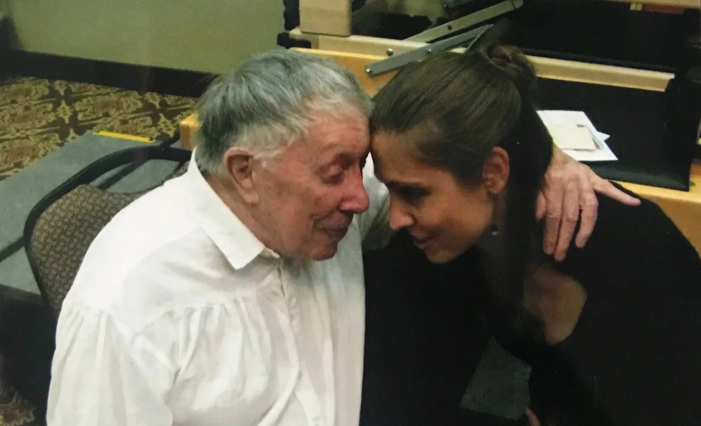 Deb with her Mentor Ron Fletcher