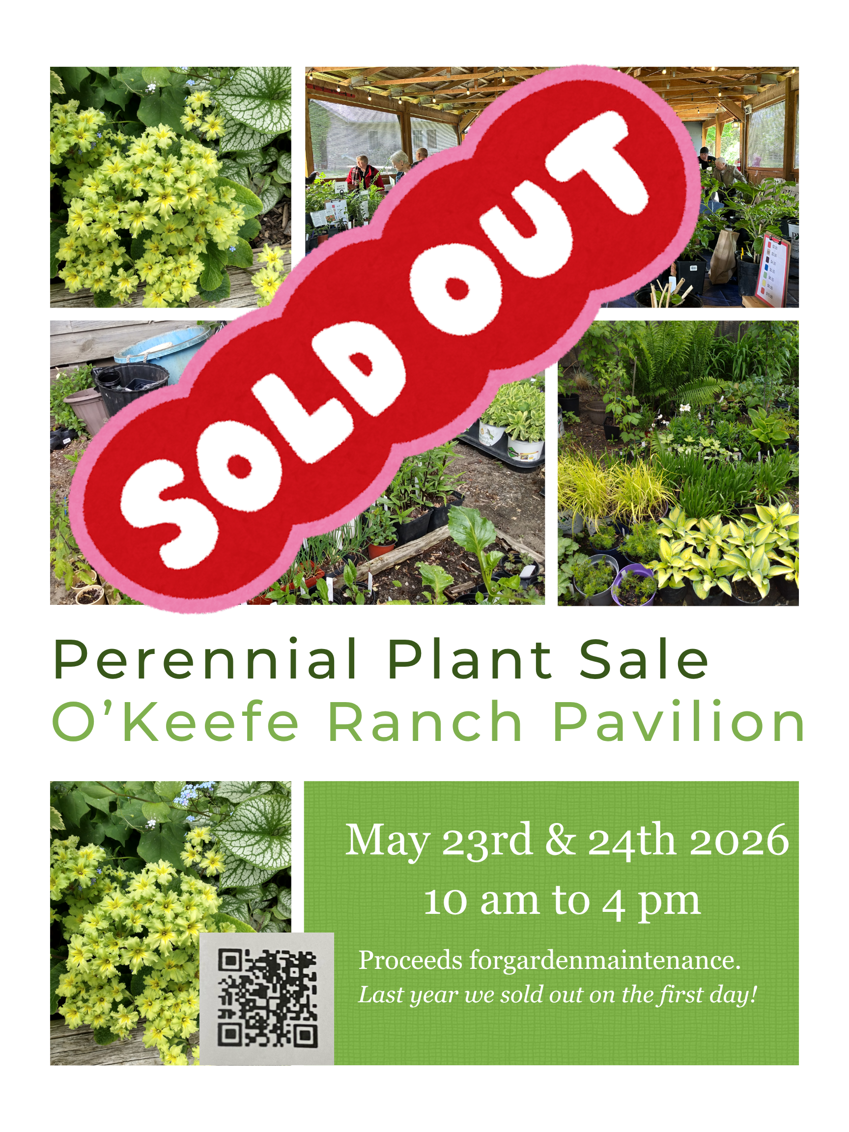Perennial Plant Sale 