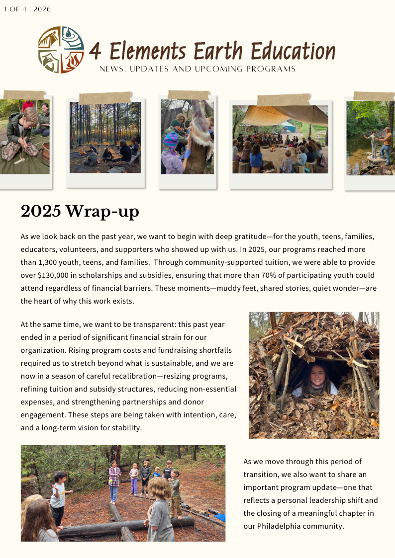 2026 Newsletter - 1 of 4