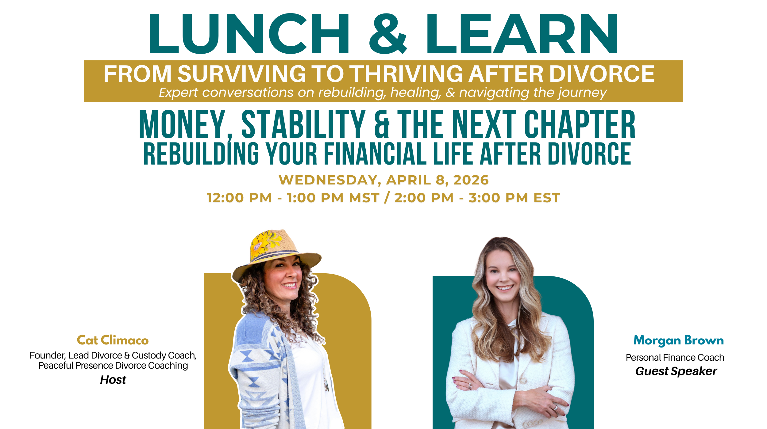 Money, Stability &amp; The Next Chapter: Rebuilding Your Financial Life After Divorce