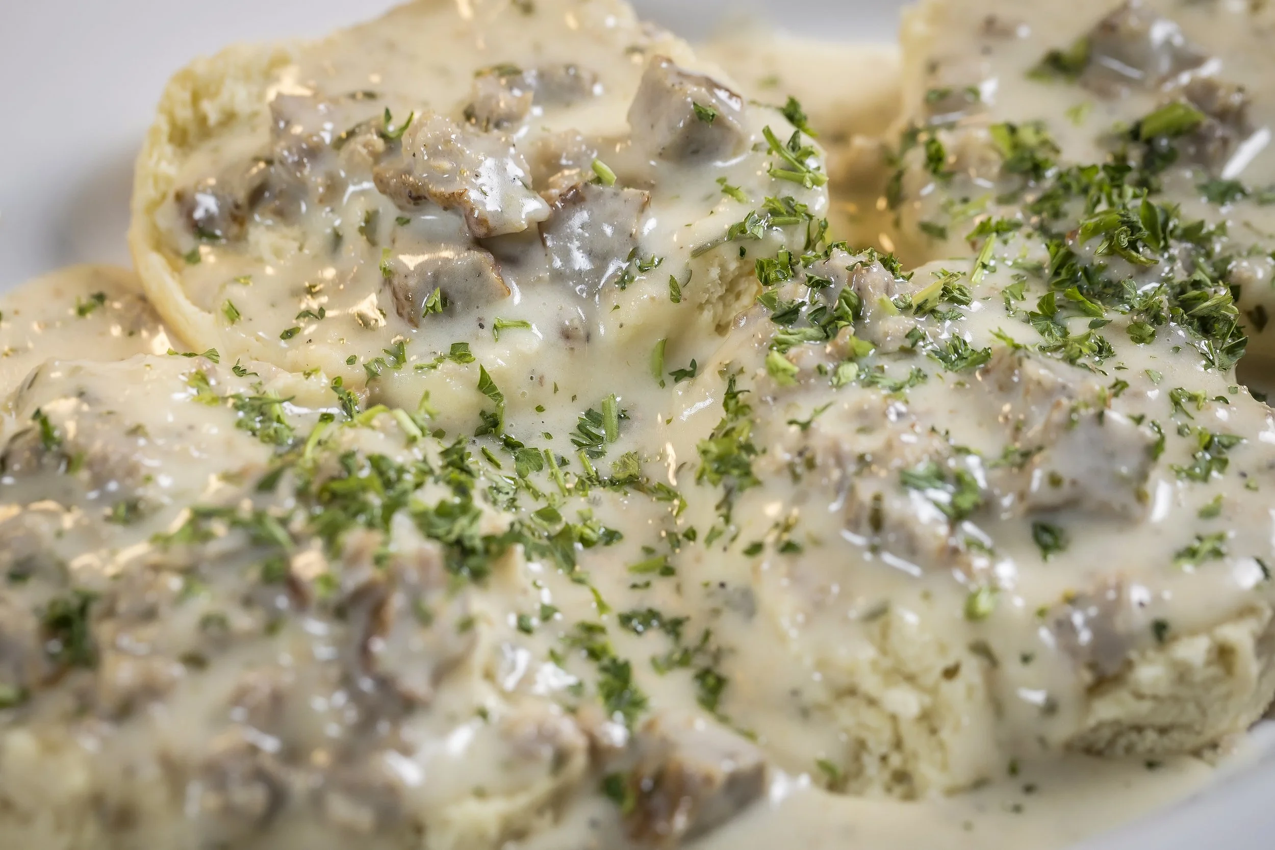 Melissa's Gravy - The Queen Bean Bistro Breakfast