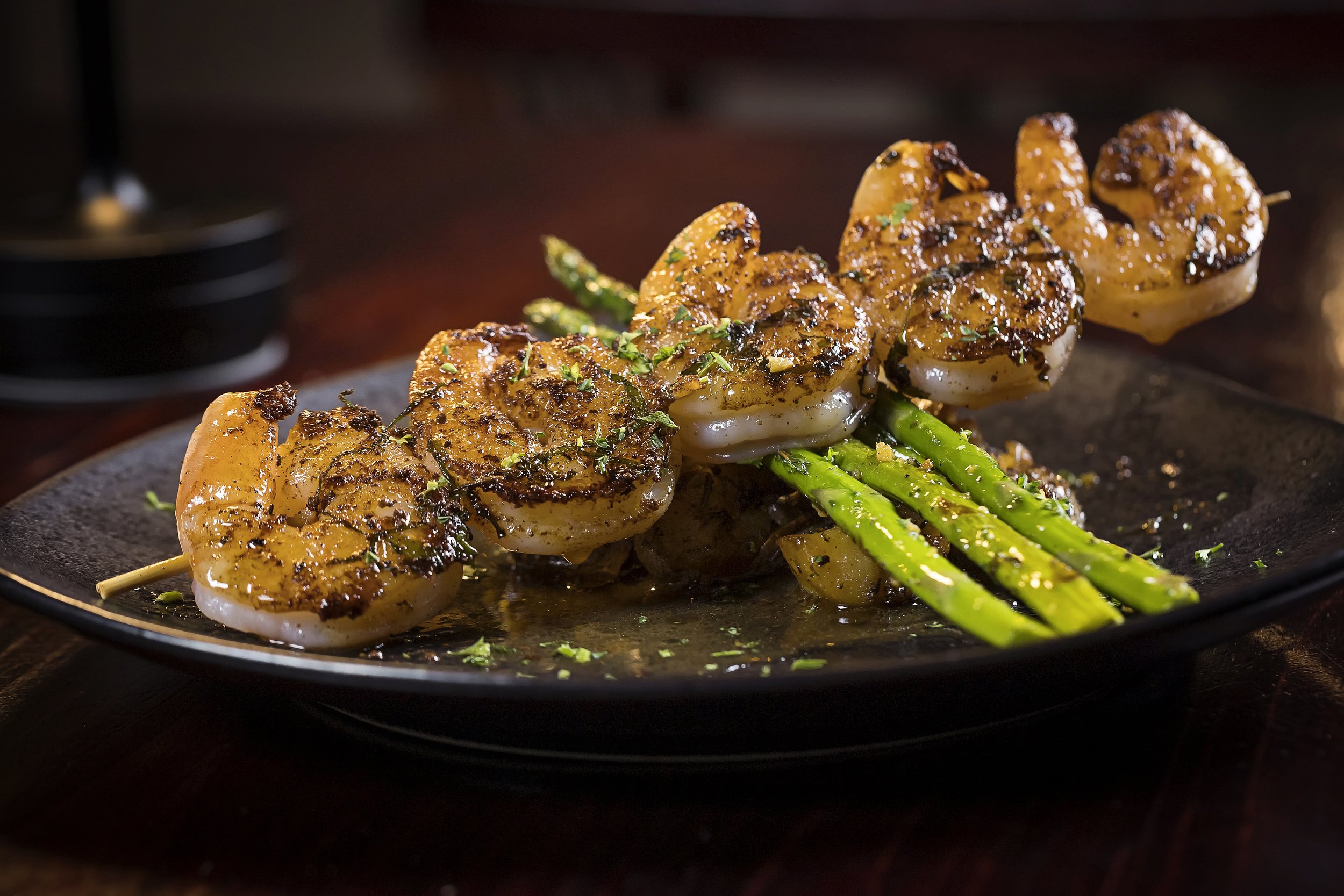 Prawn &amp; Pike Shrimp Dinner - The Queen Bean Bistro