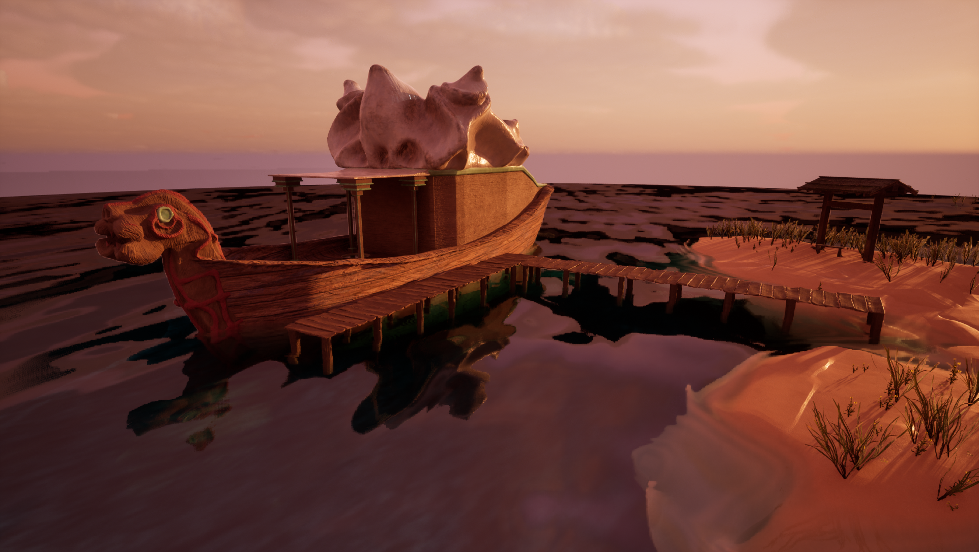 Assets created in ZBrush and Maya. Environment and Lighting created in Unreal Engine. 