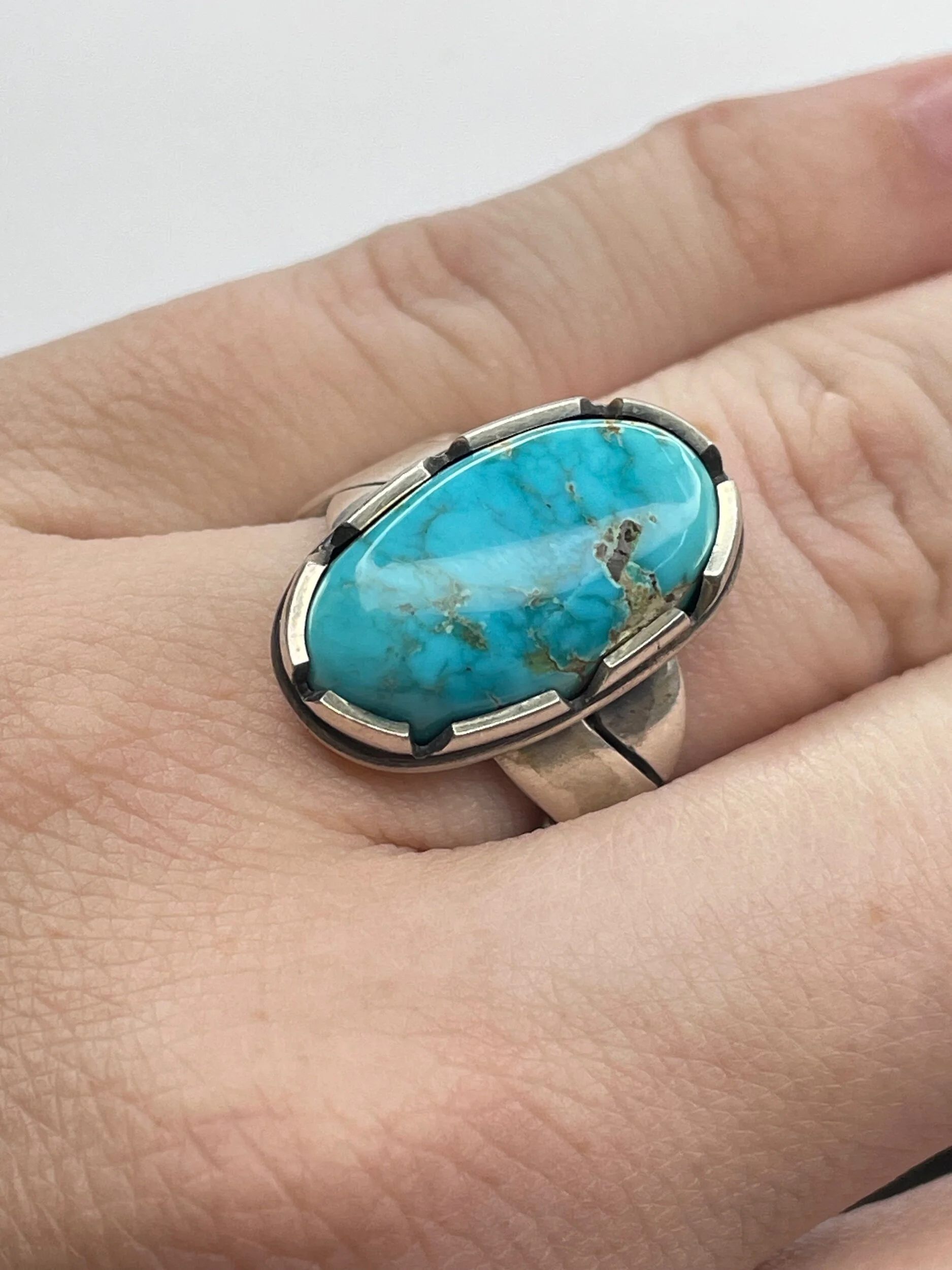 Royston Turquoise Ring TC#341 — Otteson Brothers Turquoise