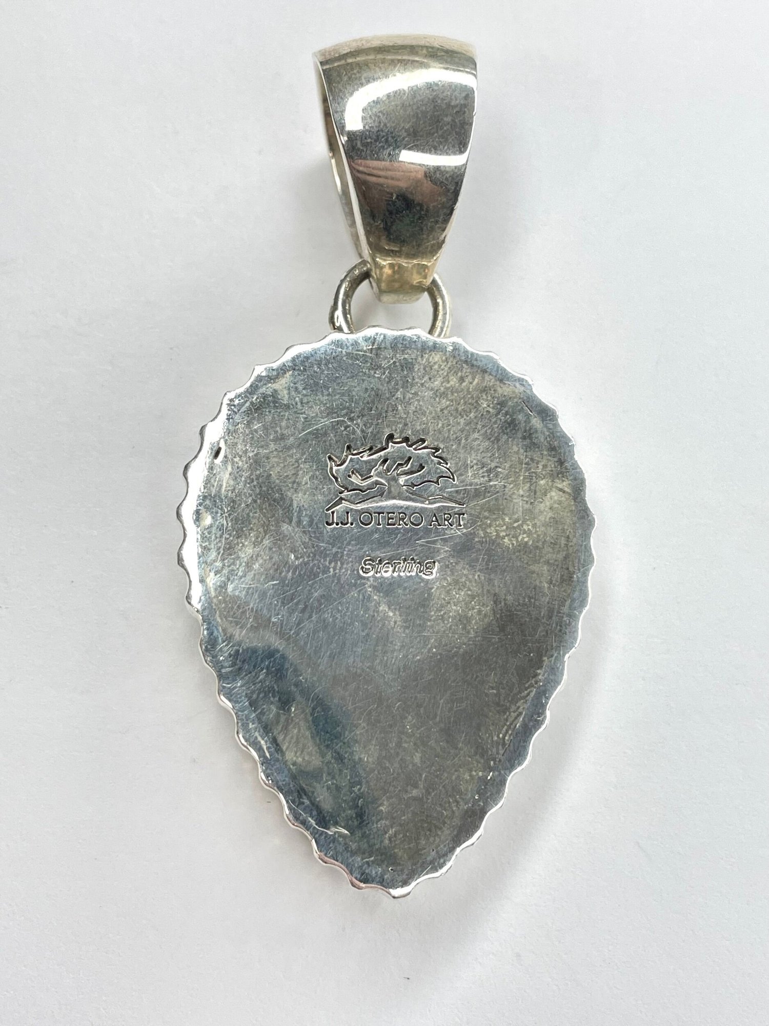 Royston Turquoise Pendant LC#9 — Otteson Brothers Turquoise