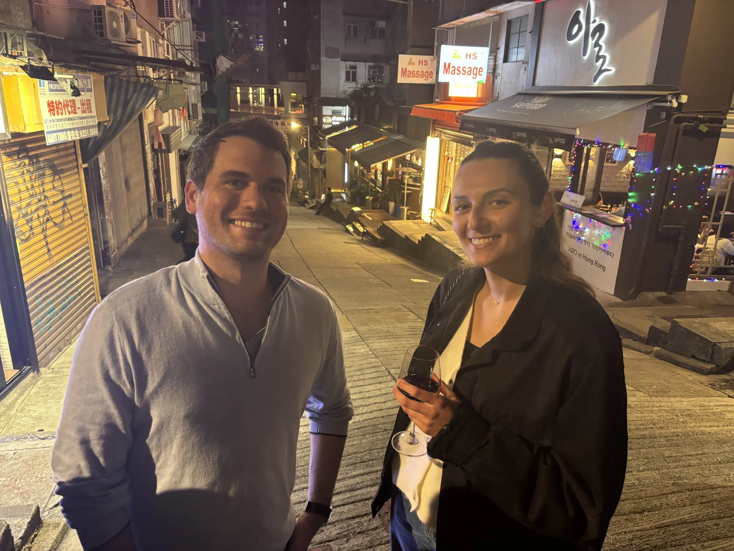 French Rendez-Vous chez Bambino à Hong Kong, organisé par l'UFE Hong Kong et Macao, le 20 février 2025