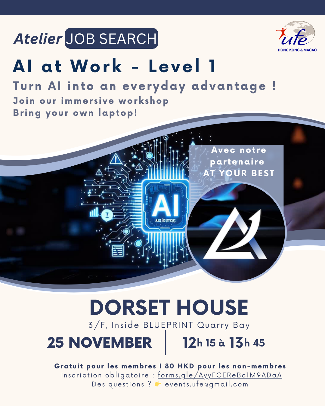 🎓🤖 Atelier Job Search – AI at Work Level 1