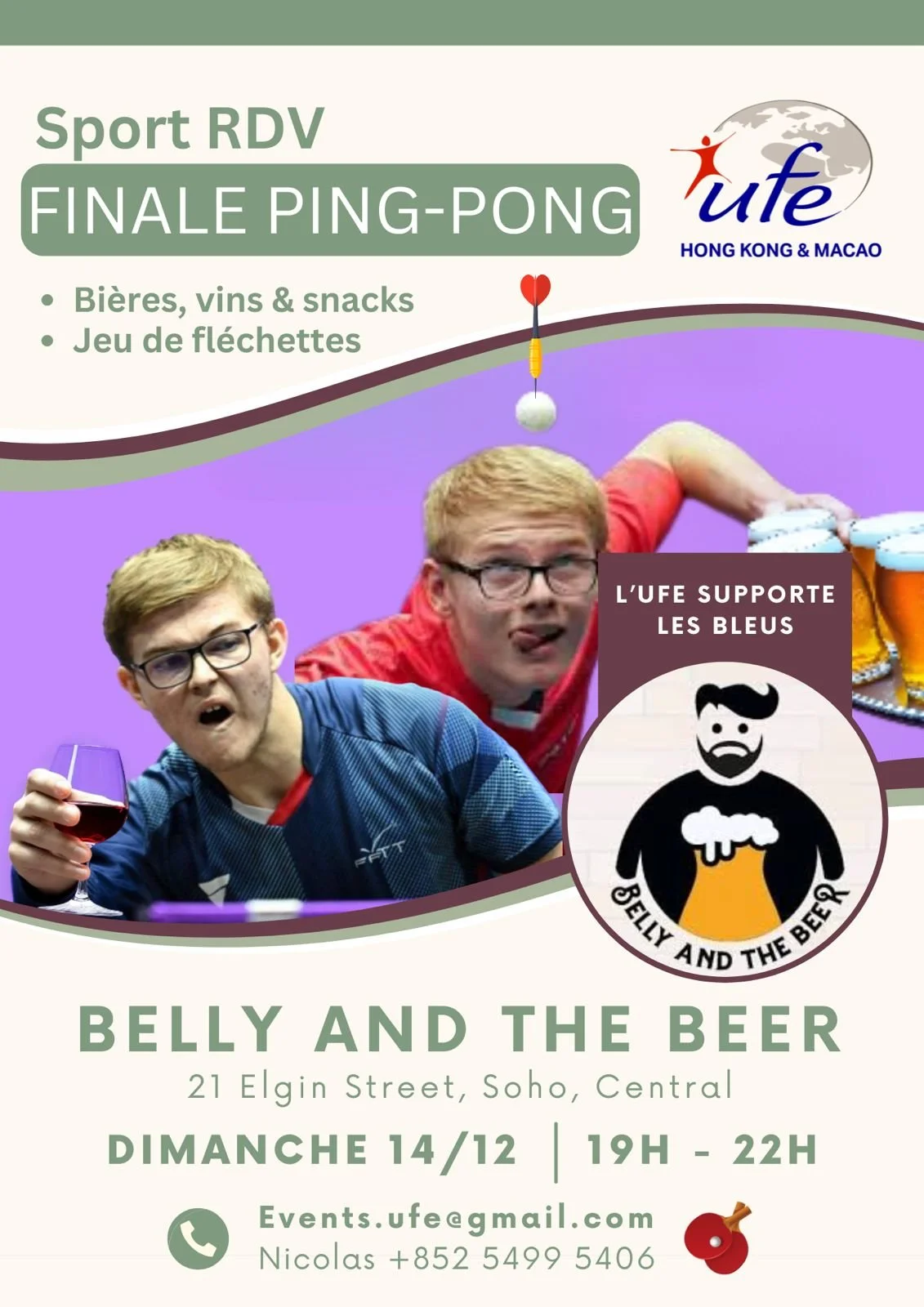 🏓 Rendez-Vous Sport : Finale des Championnats de Ping-Pong