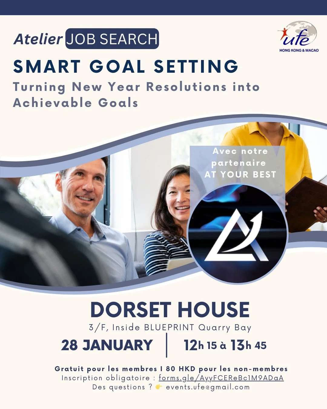 🗓️ Premier Atelier Job Search 2026 avec At Your Best