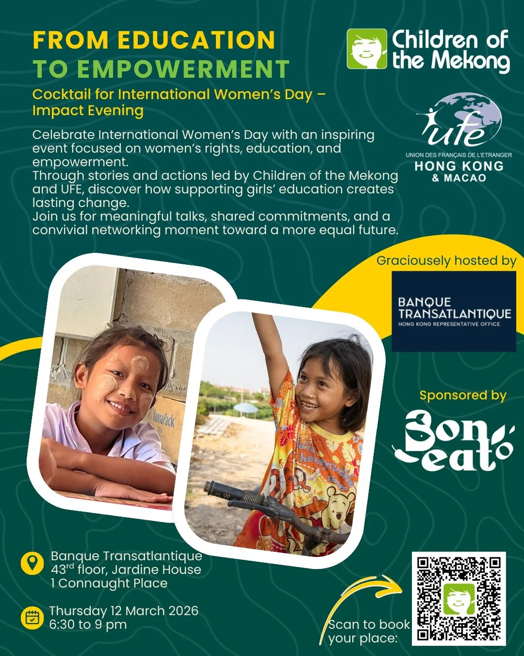 🌸 Soirée cocktail - From Education to Empowerment