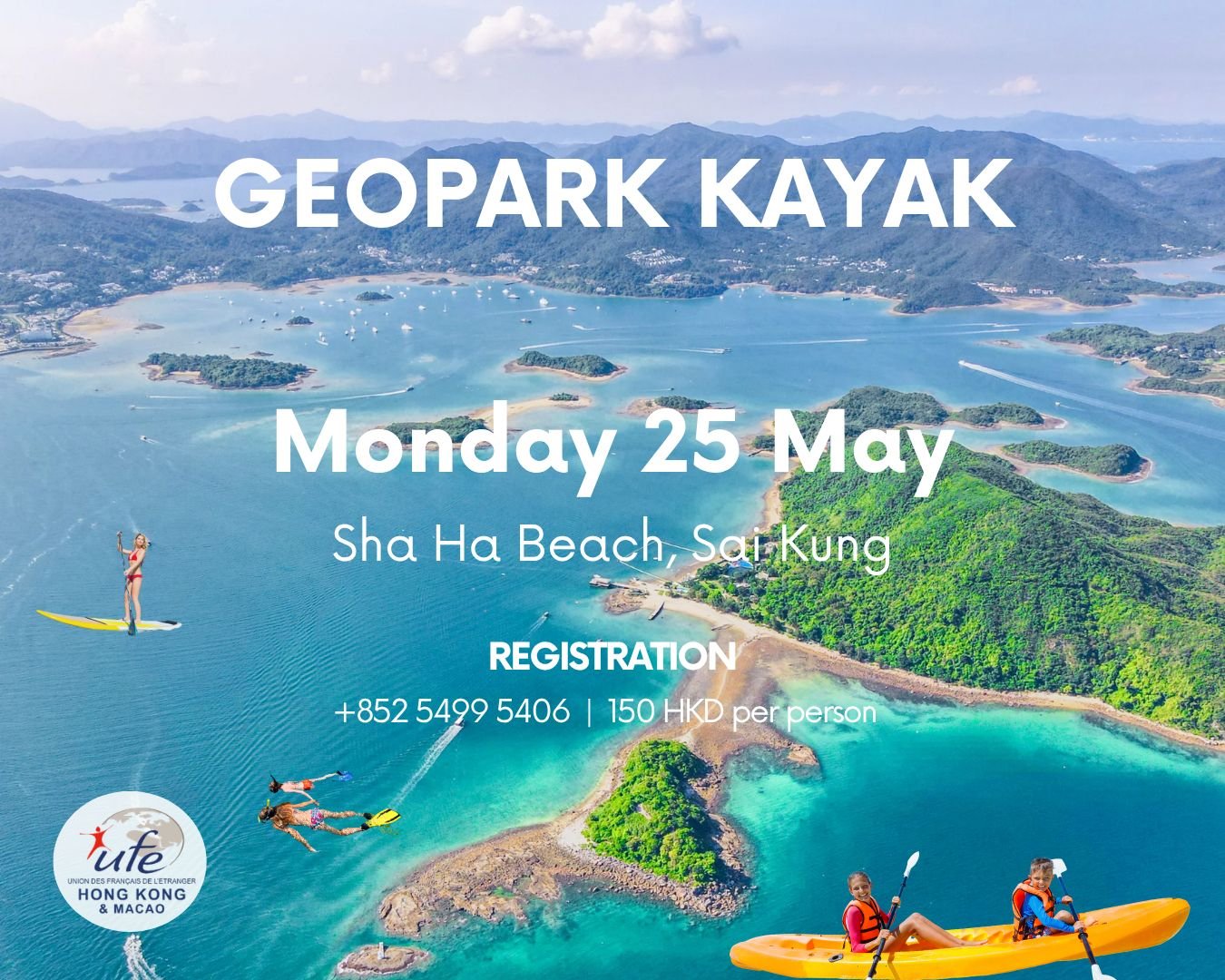 🛶 Sortie Kayak au Geopark de Sai Kung