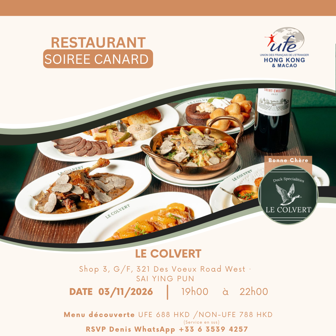 🦆🍷 Dîner découverte au Colvert