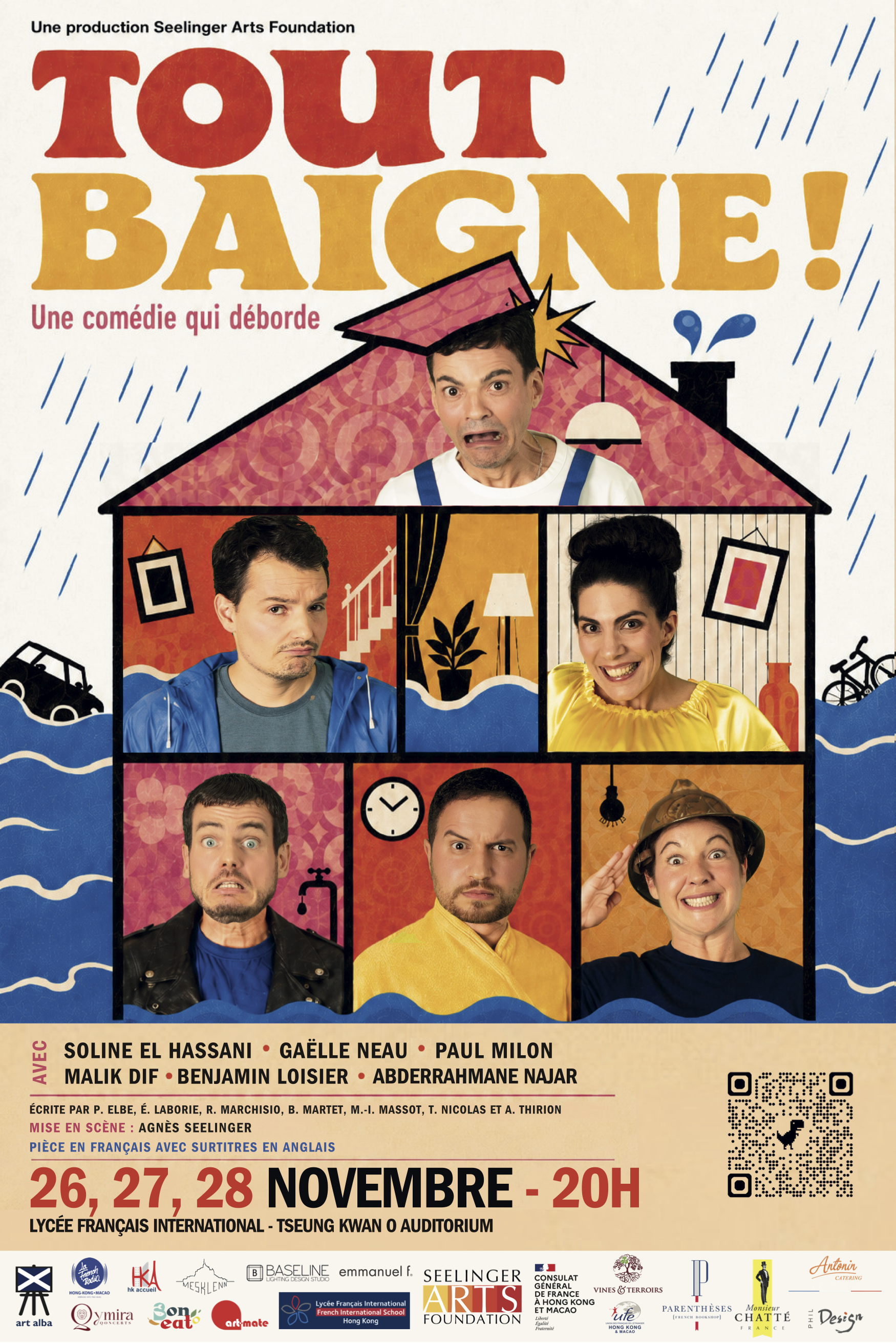 🎭 Tout Baigne ! La comédie culte revient à Hong Kong