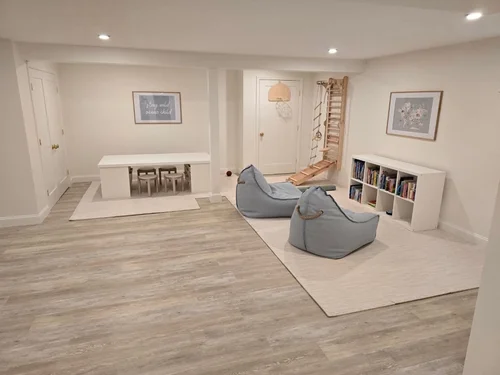 Freeland Woodworks — finished basements project photo