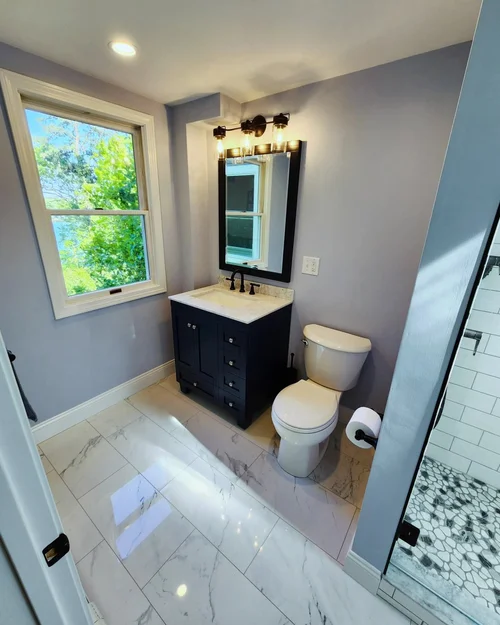 Freeland Woodworks — bathrooms project photo