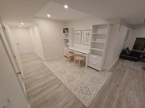 Freeland Woodworks — finished basements project photo