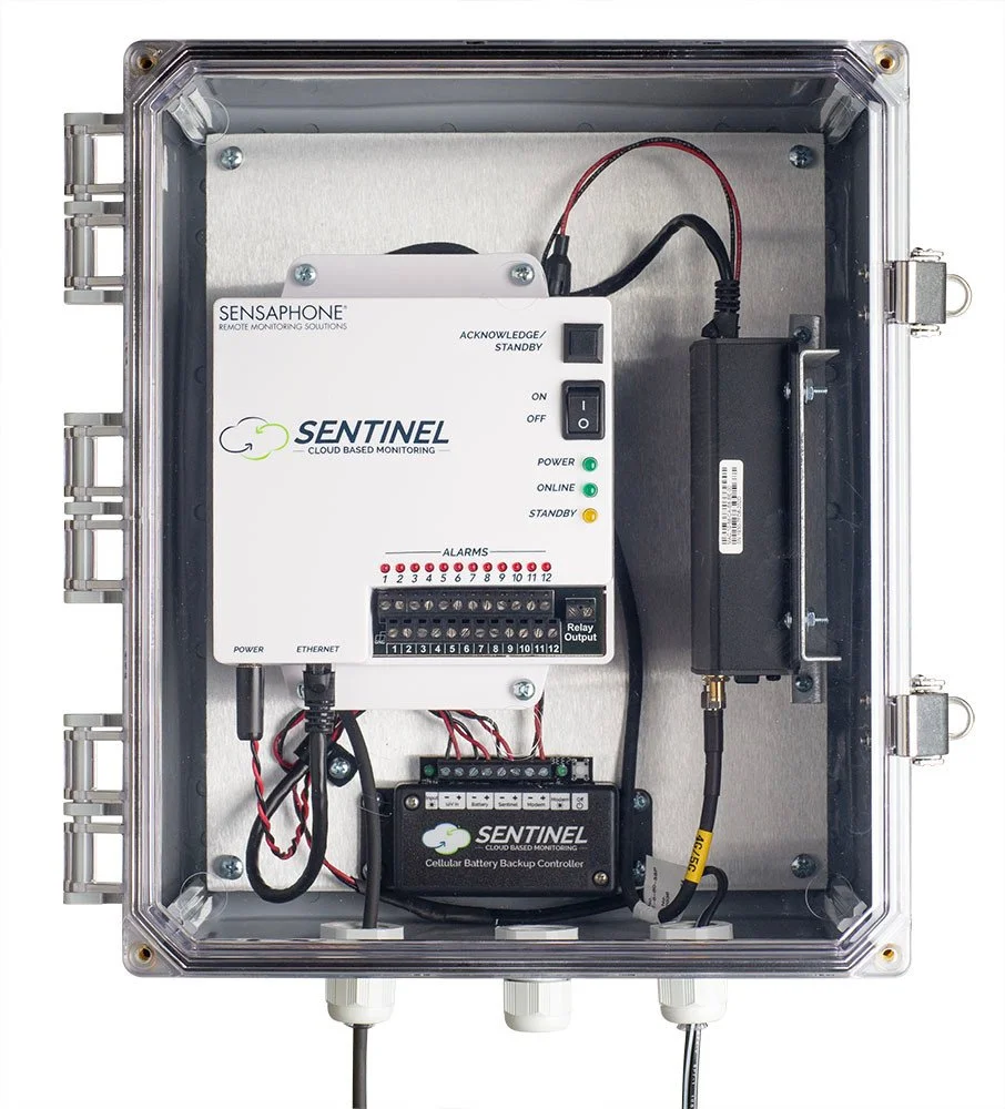Sensaphone Sentinel Monitoring System with Cellular Modem