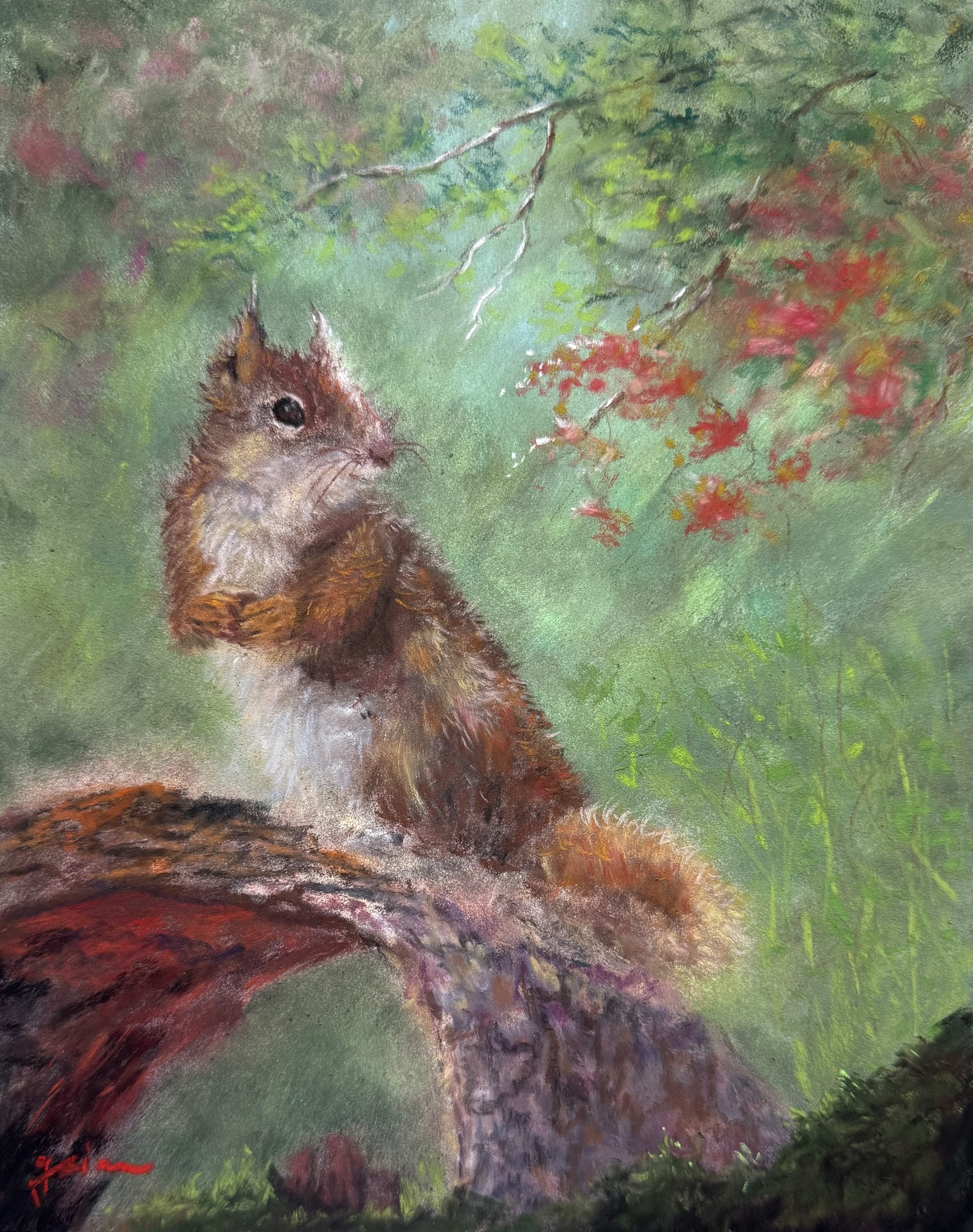 "Treasure" | Soft Pastels | 8" x 10"