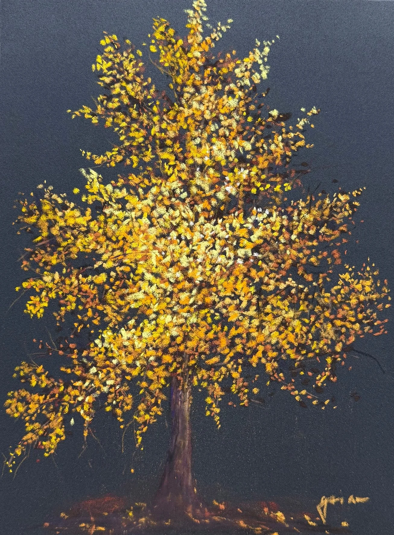 "Ember" | Soft Pastels | 9" x 12" (sold)