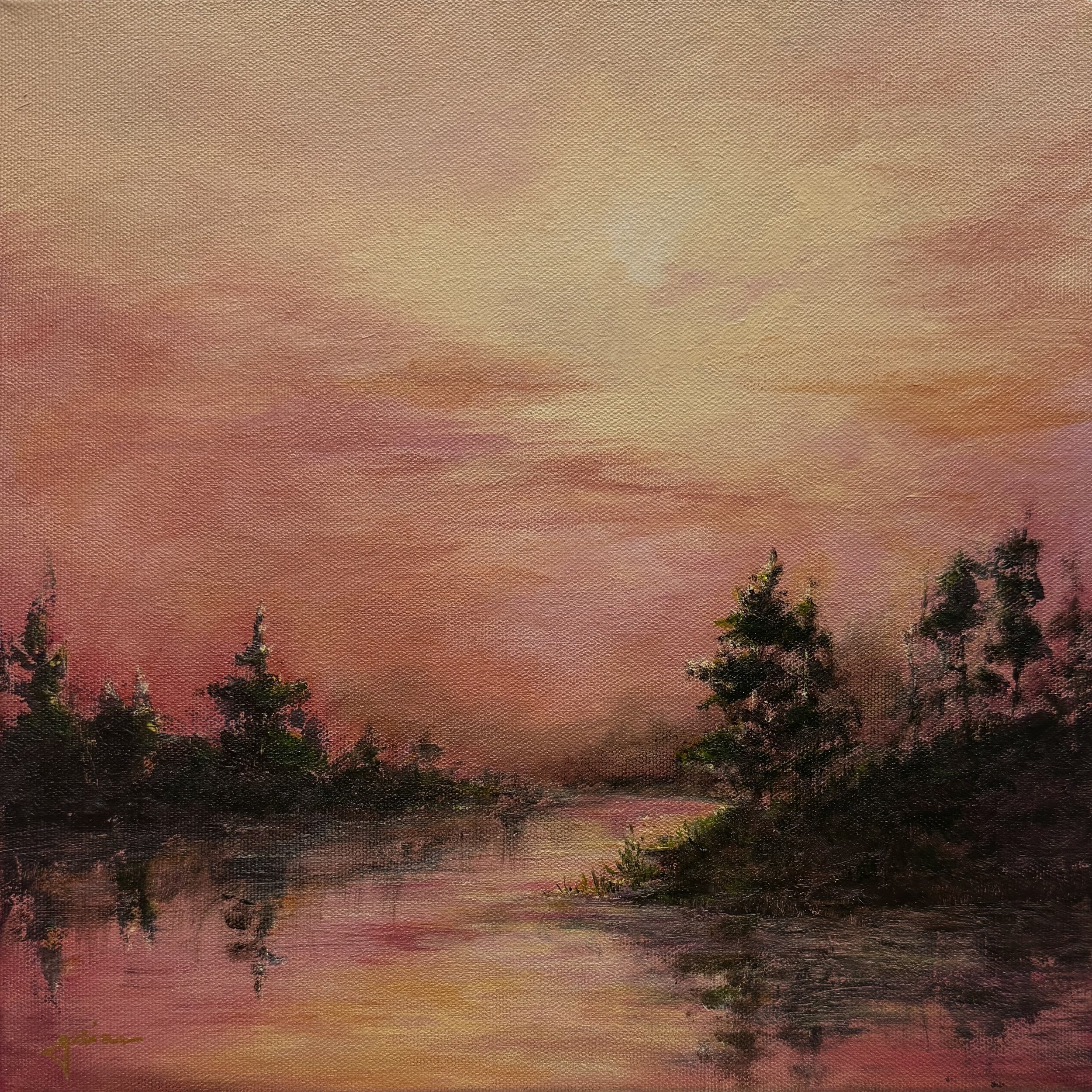 "Hope" | Acrylic | 12" x 12"