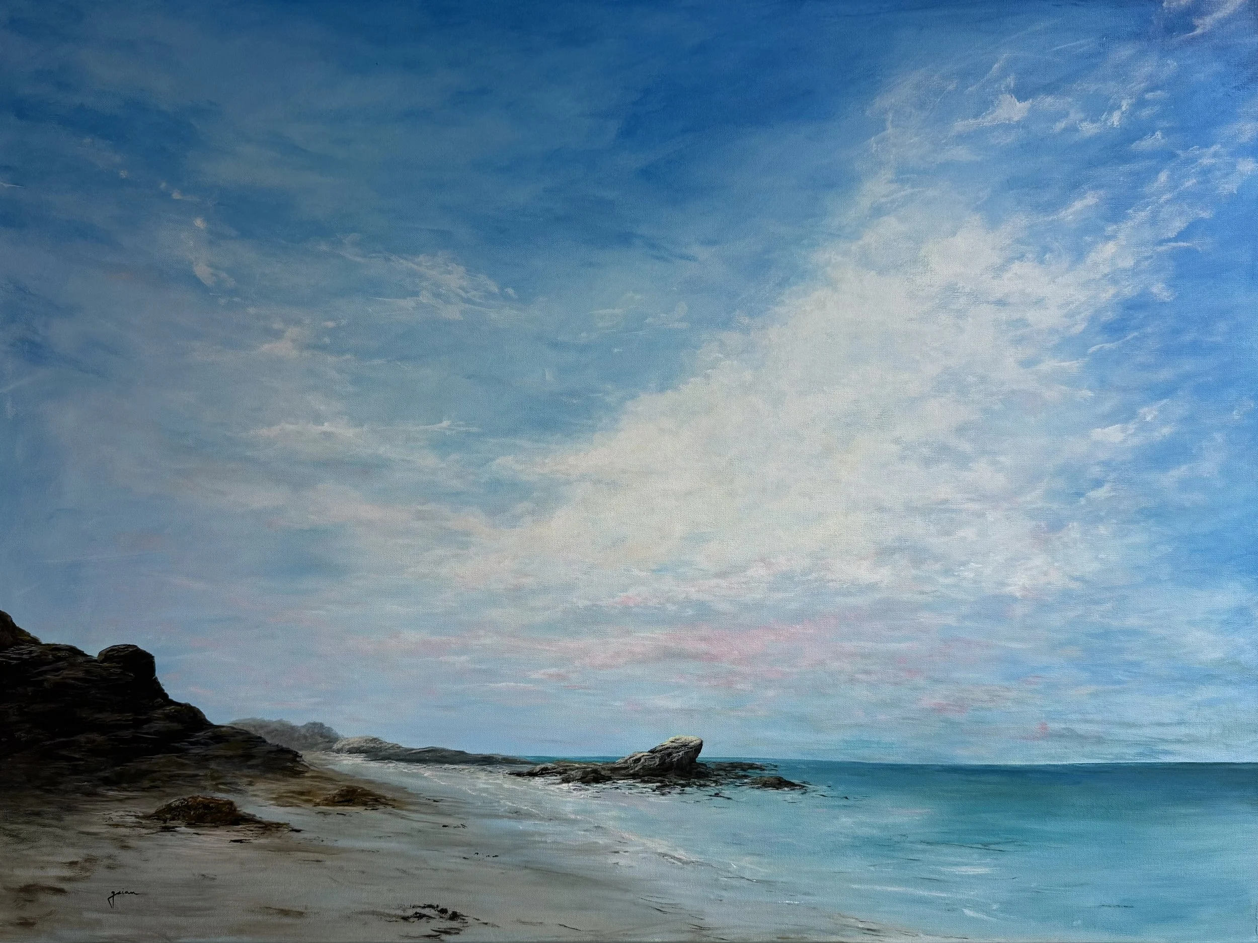 "Believe" | Acrylic | 36" x 48"