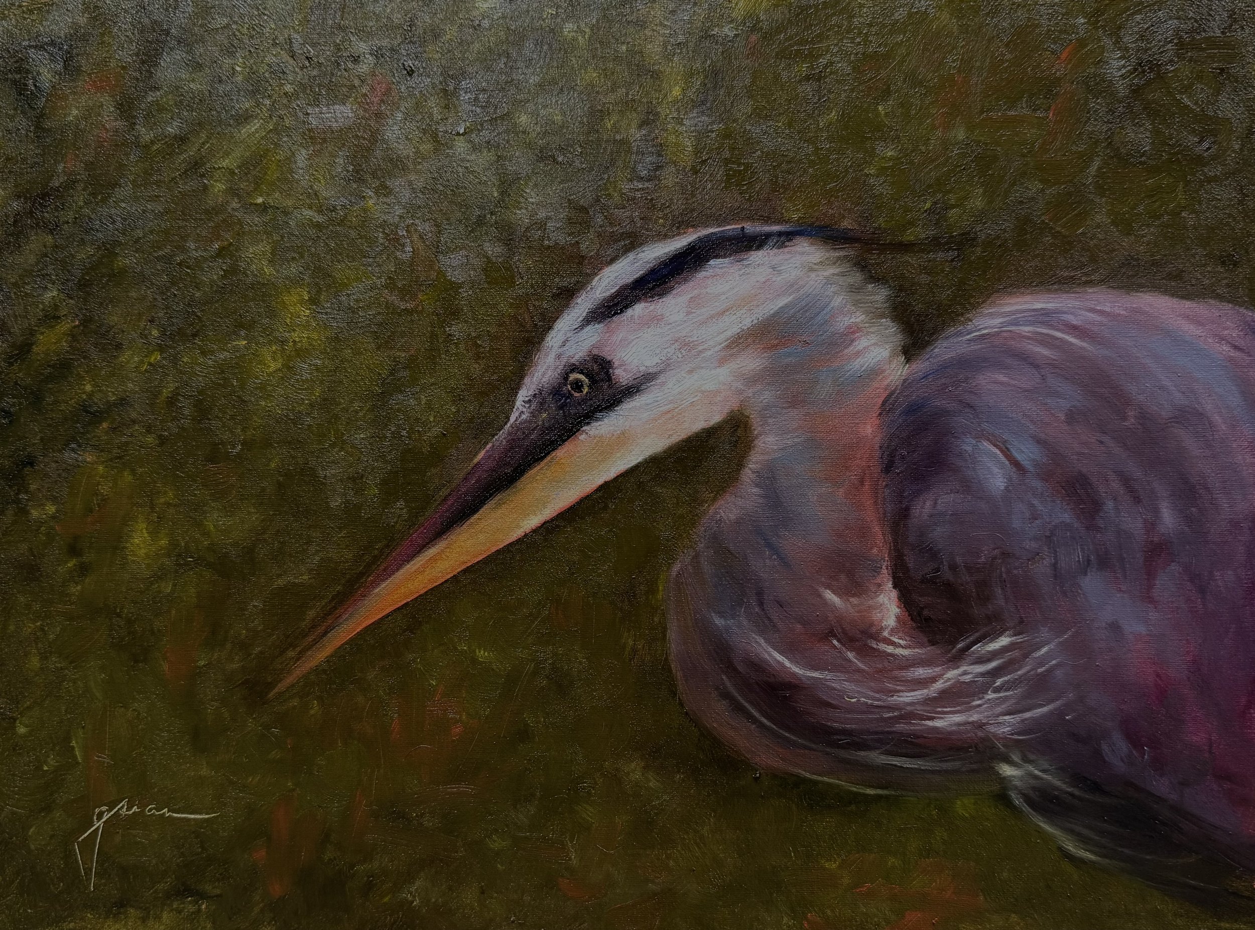 "Earl" | Oil | 9" x 12" [RESERVED]
